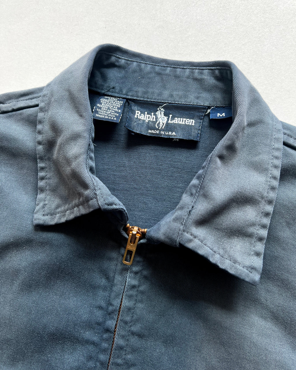 1970S SUN FADED RALPH LAUREN HARRINGTON JACKET (M)