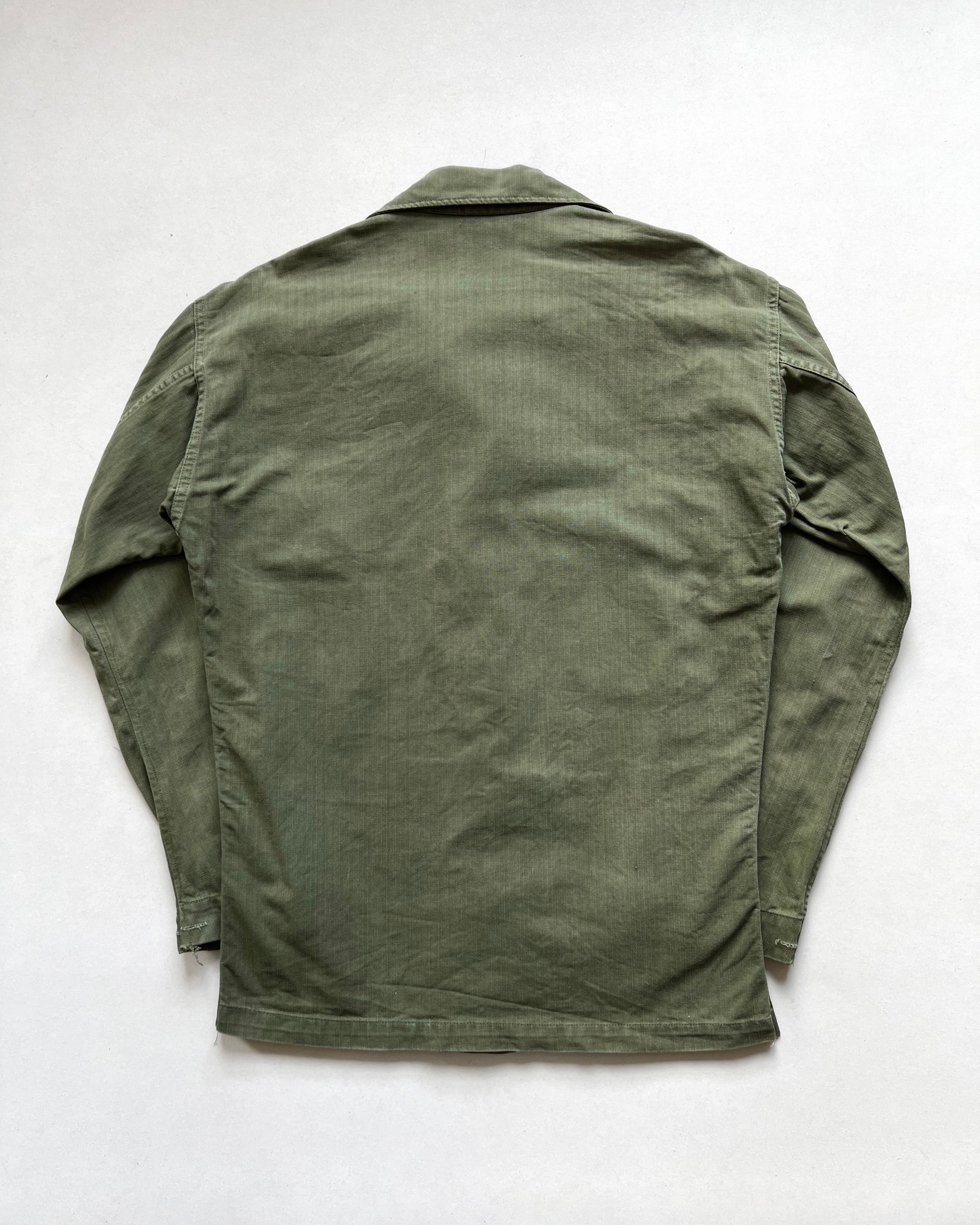 1940S US ARMY 13 STARS HBT SHIRT (M)