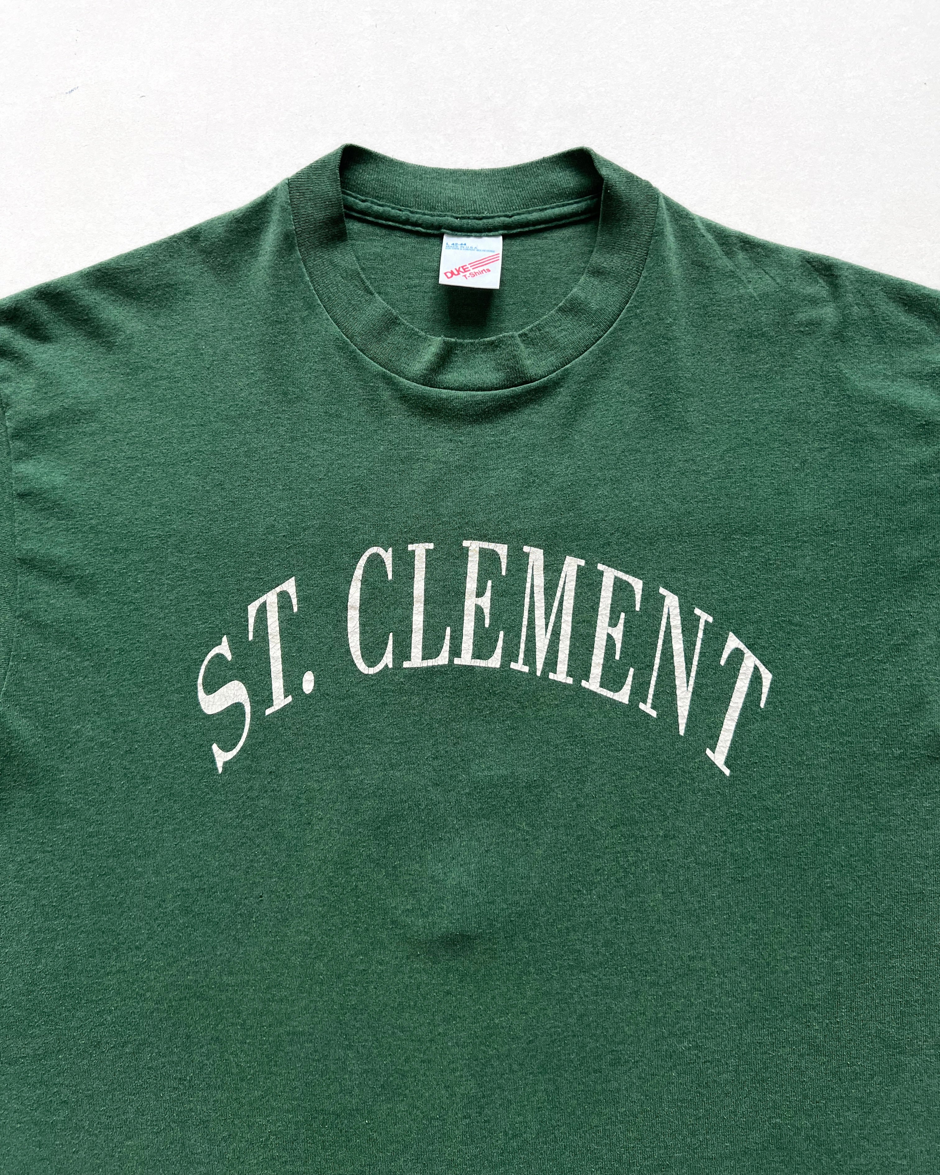 1980S 'ST. CLEMENT' SINGLE STITCH TEE (L)