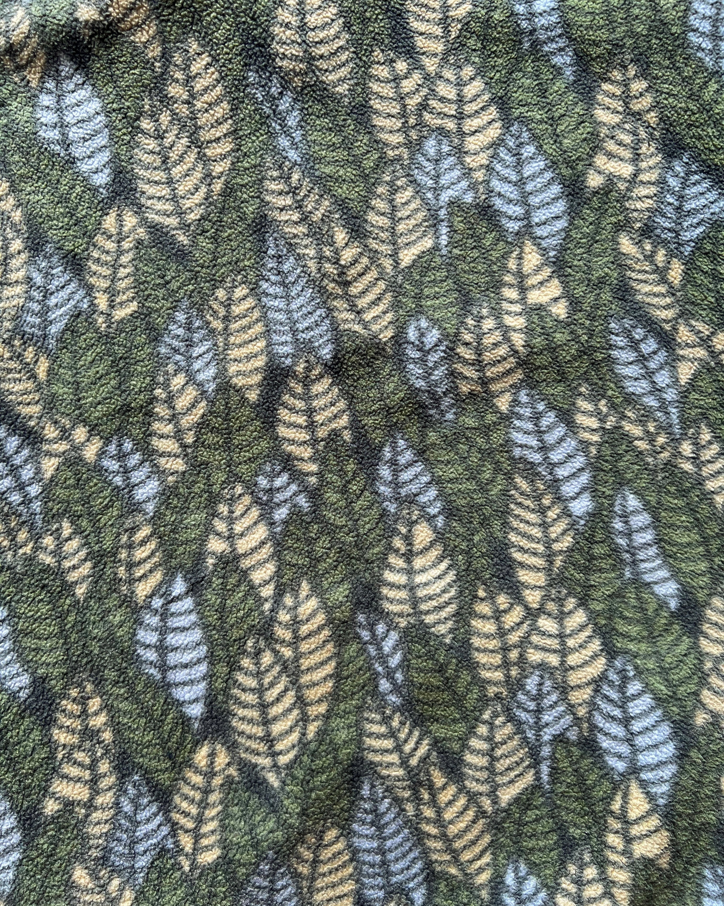 1990S PATAGONIA 'SPEARS LEAF' SNAP-T FLEECE (M)