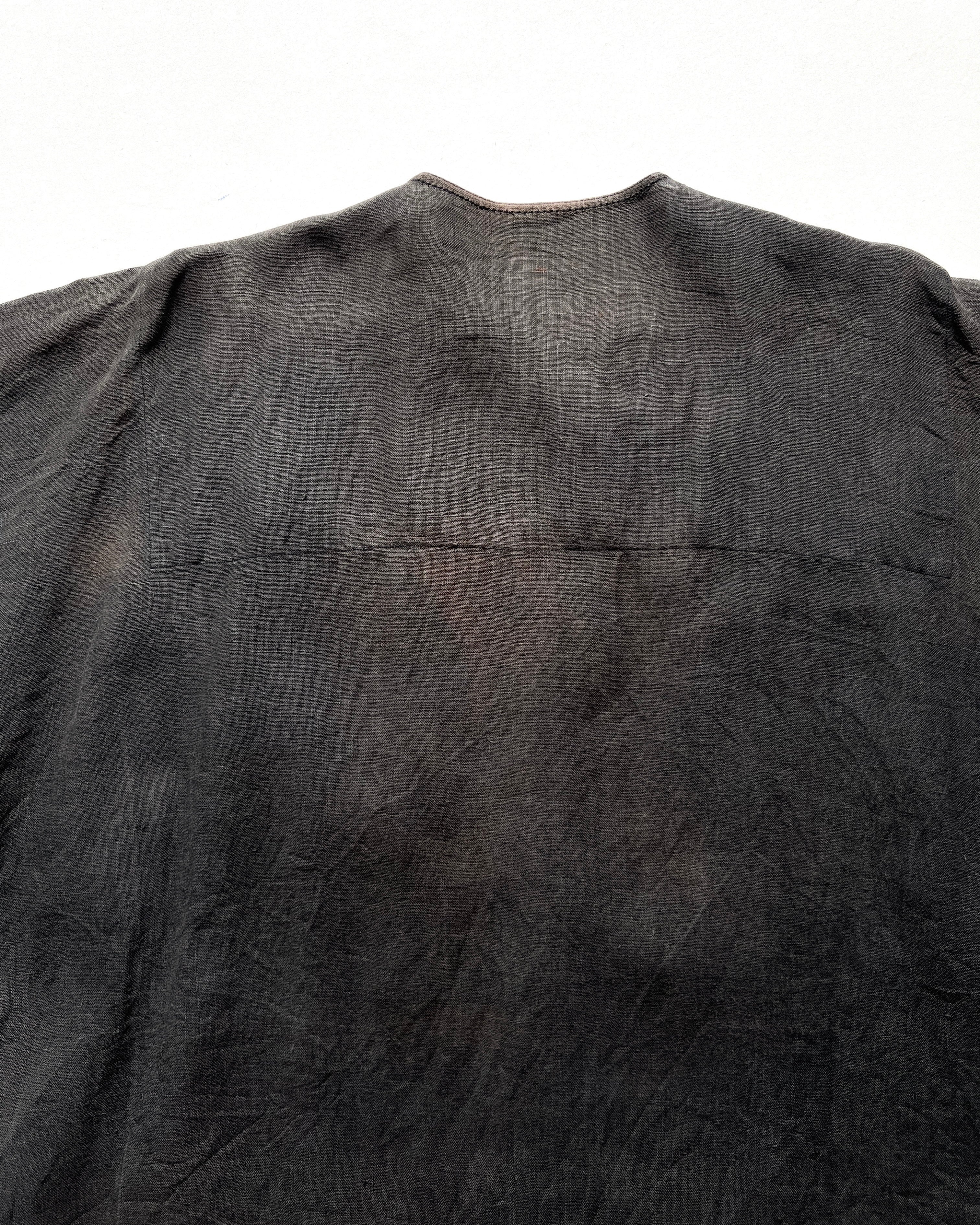 1970S ISSEY MIYAKE BOXY LINEN SHIRT/JACKET (9)