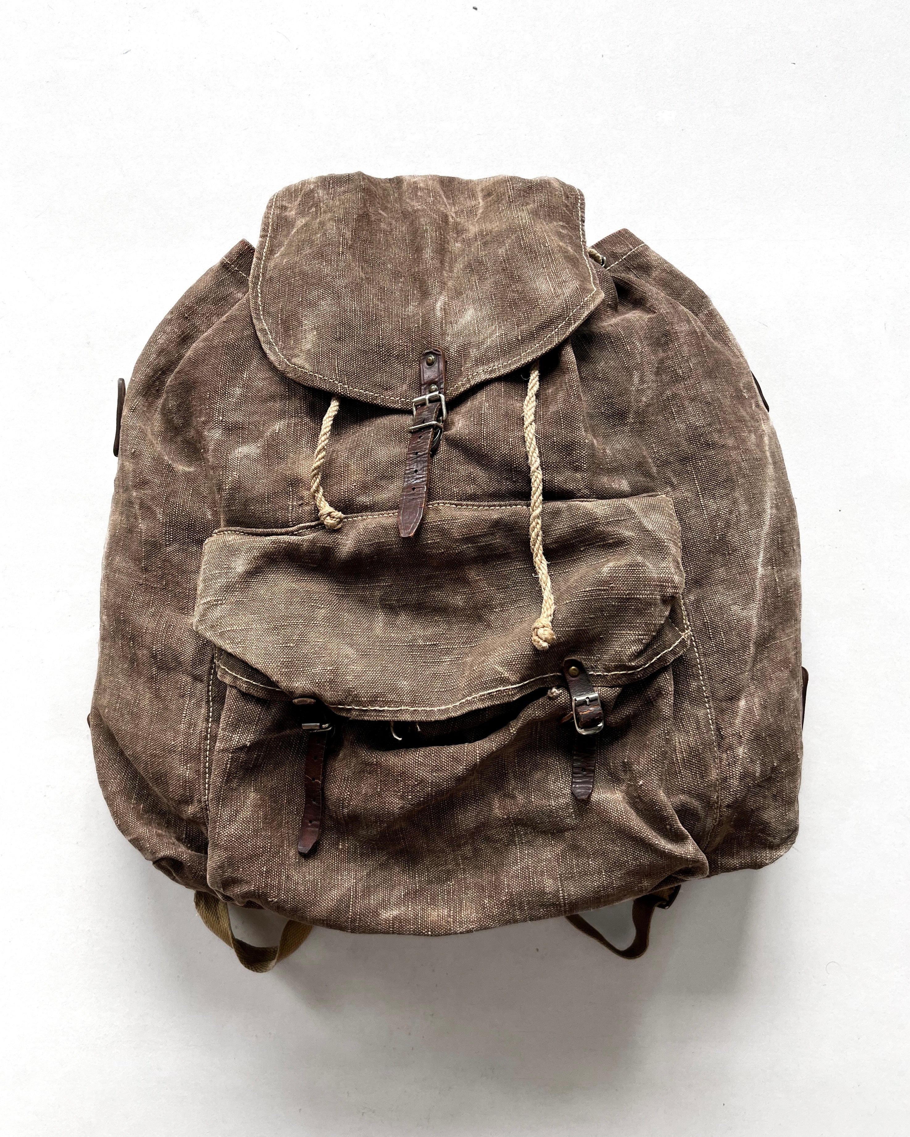 1960S EUROPE CANVAS RUCKSACK (OS)
