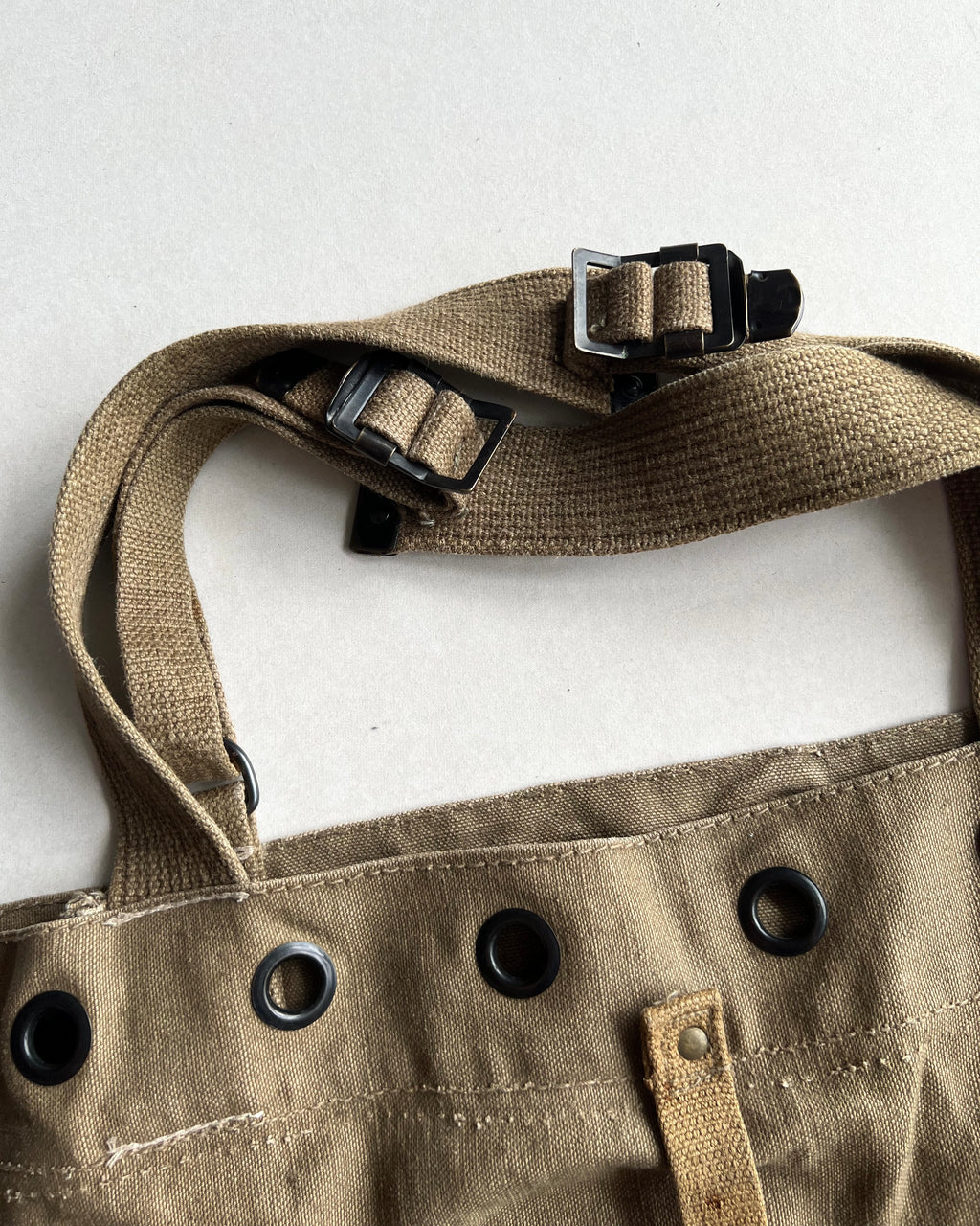 1940S WWII US ARMY CANVAS TOTE BAG (OS)