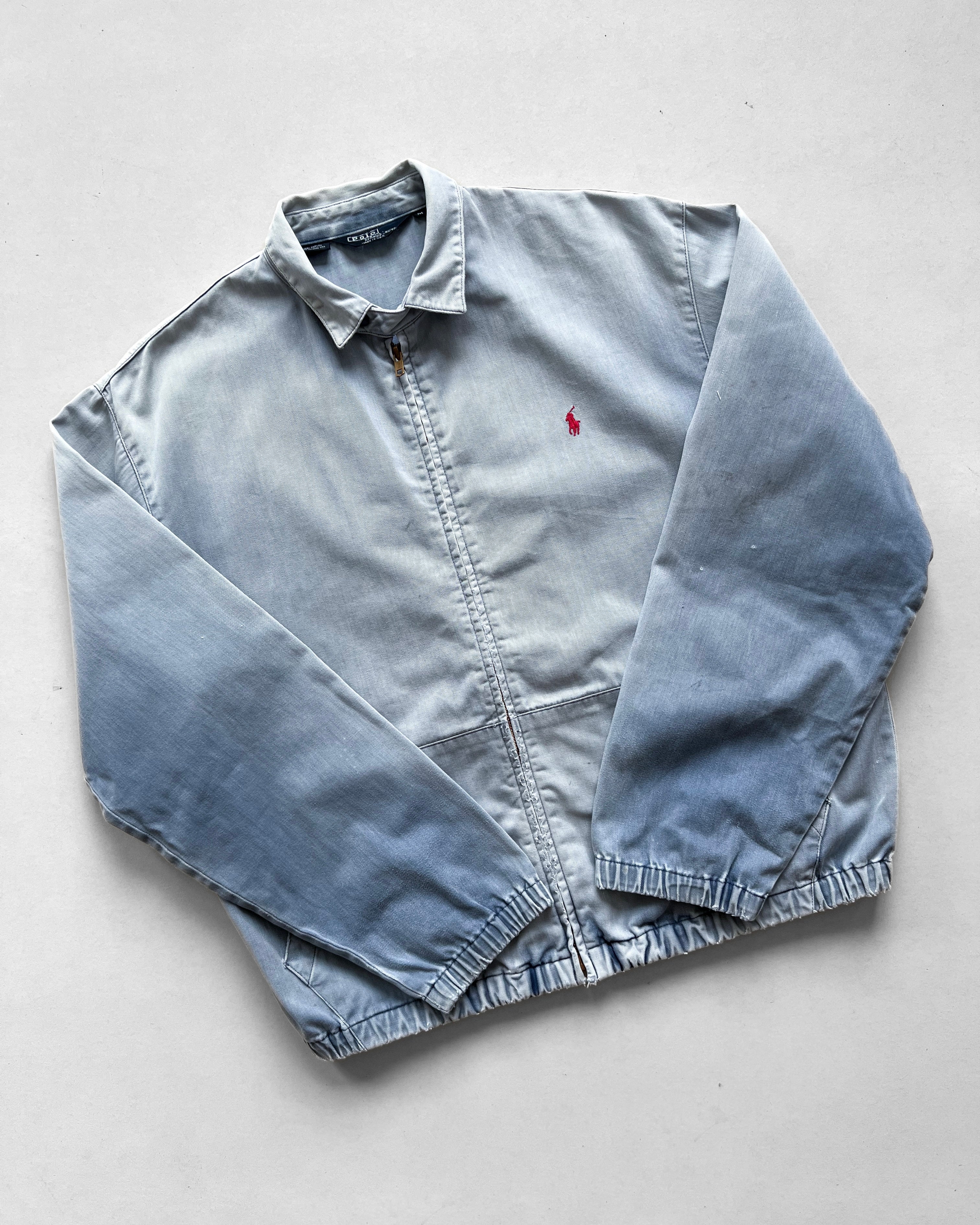 1980S SUN FADED RALPH LAUREN HARRINGTON JACKET (M)