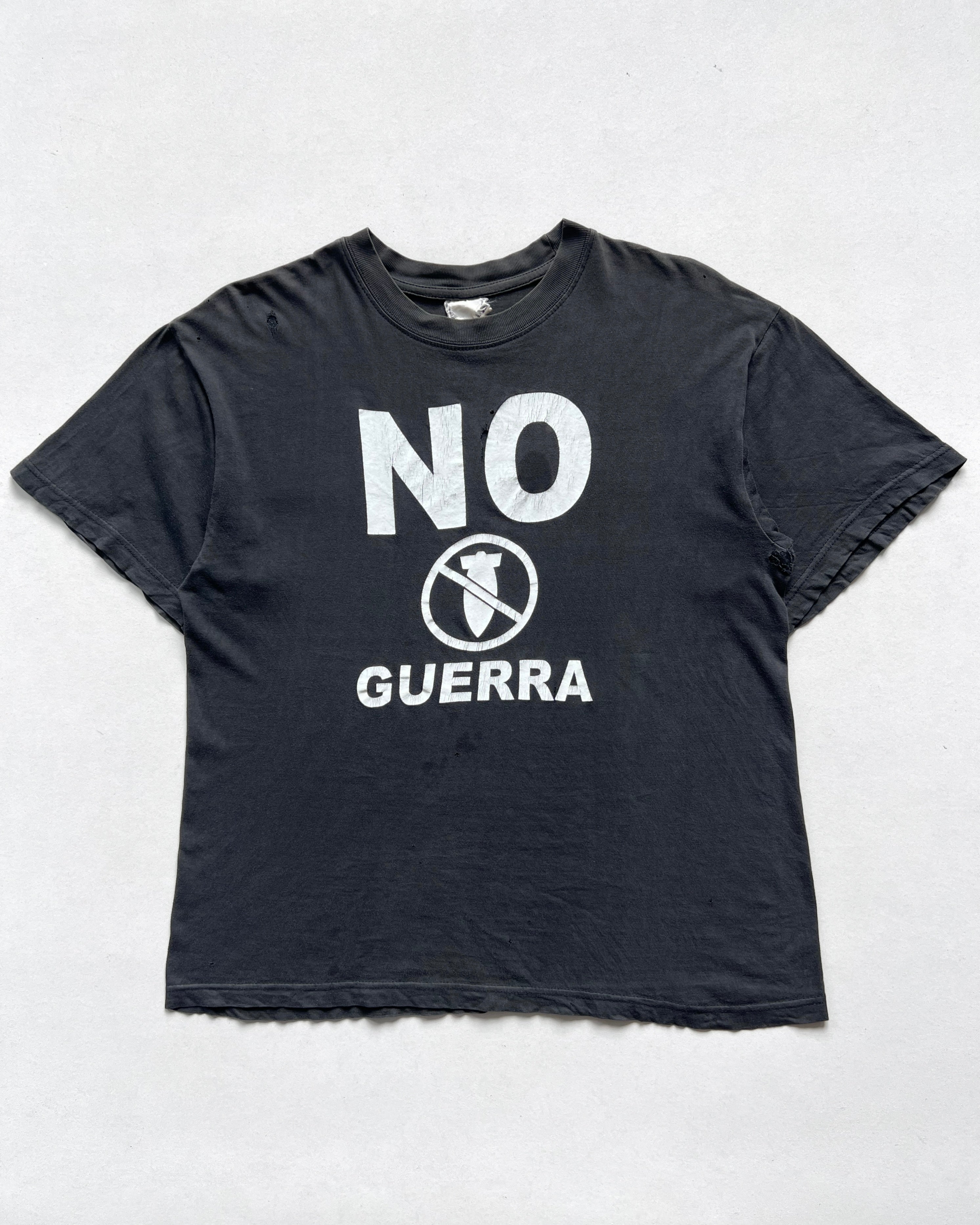 1990S FADED 'NO GUERRA' TEE (L)