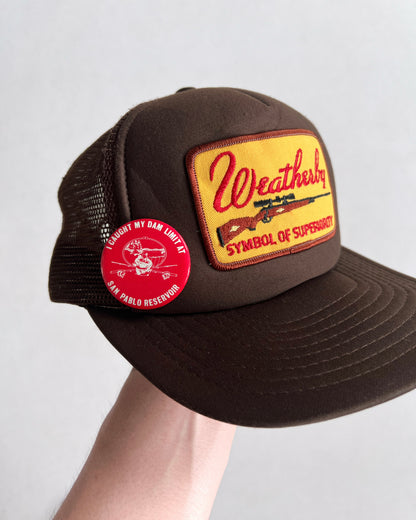 1990S 'WEATHERBY' TRUCKER CAP (OS)