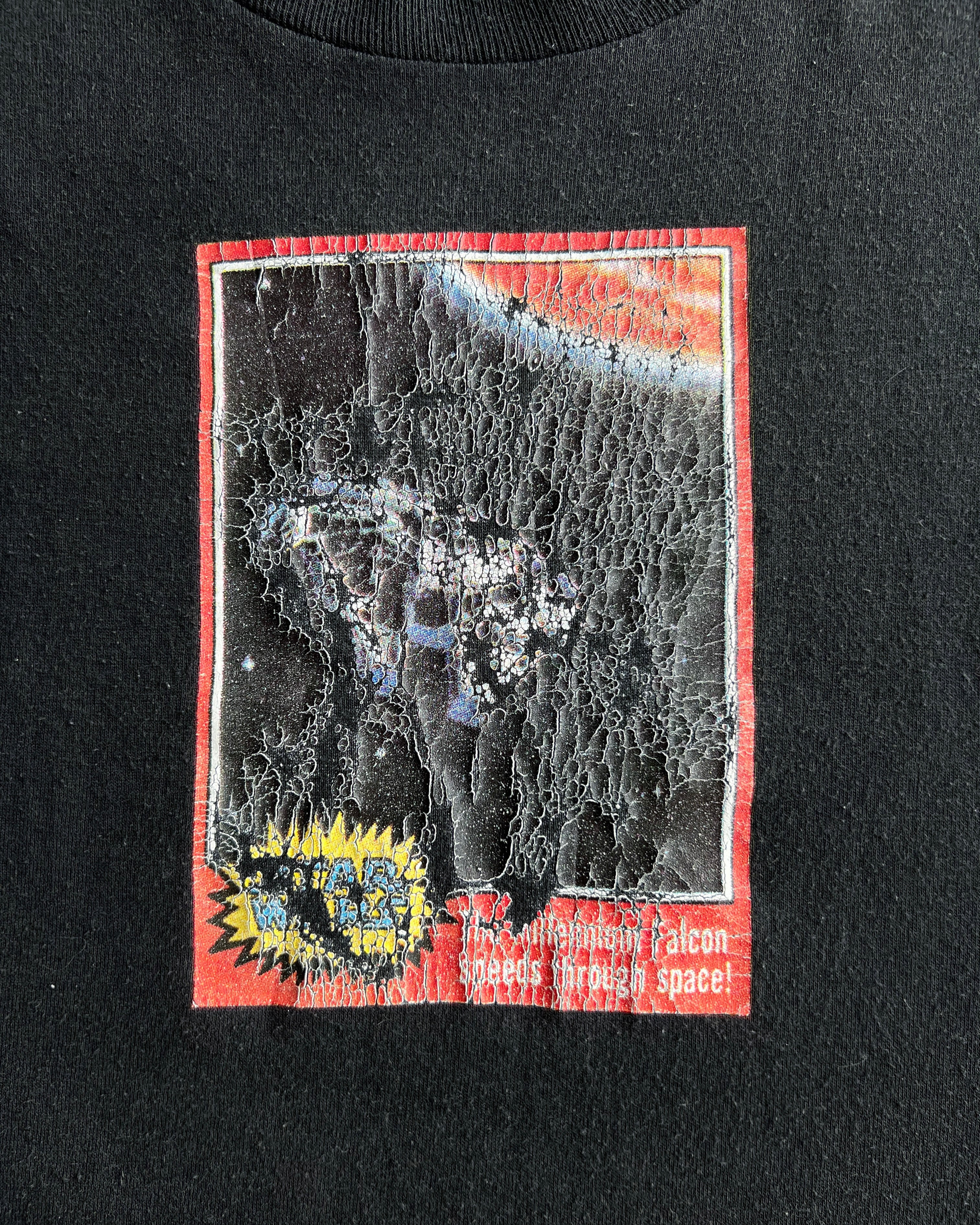 1990S STAR WARS 'MILLENNIUM FALCON' SINGLE STITCH TEE (XL)
