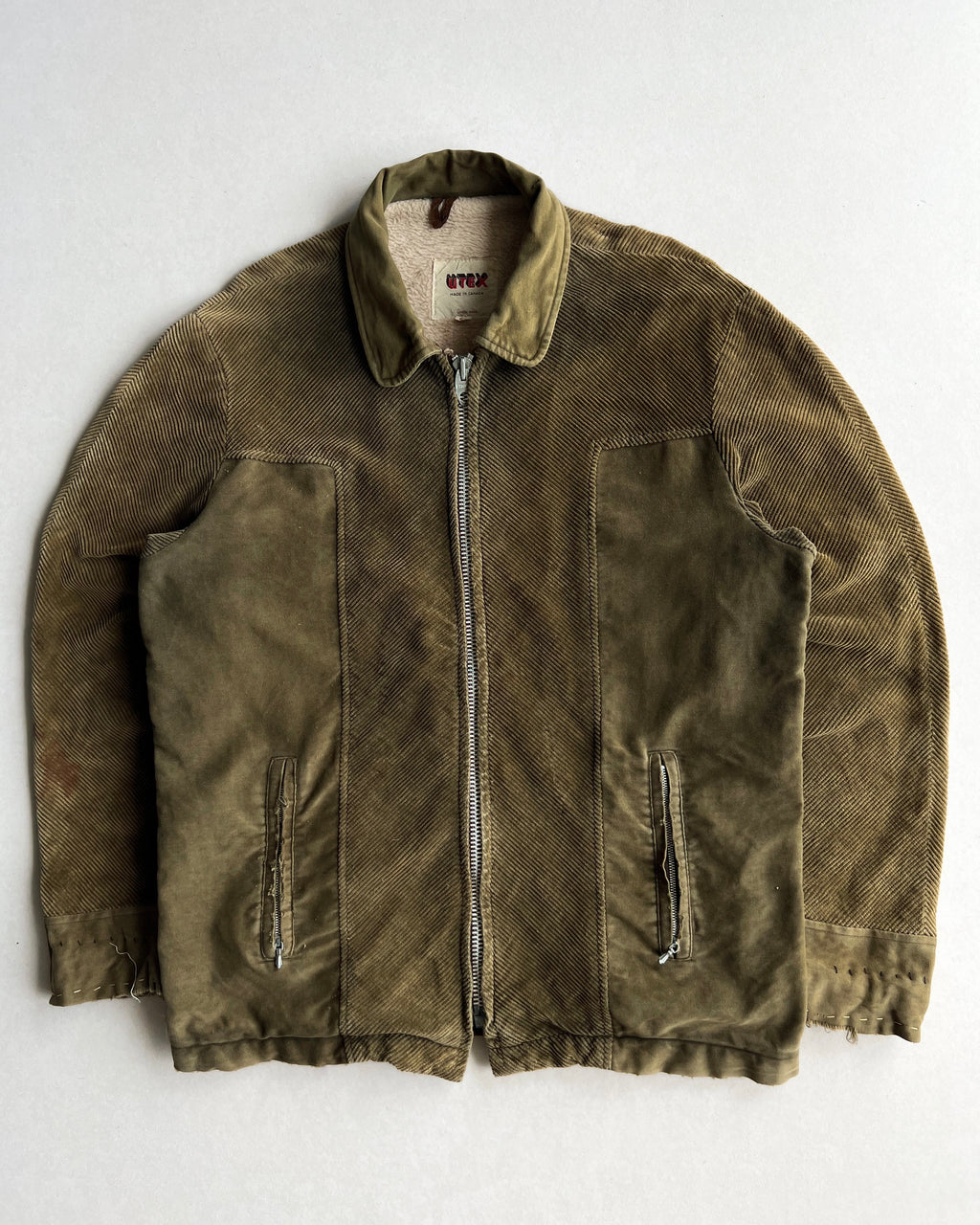 1960S UTEX CORDUROY WORK JACKET (M/L)