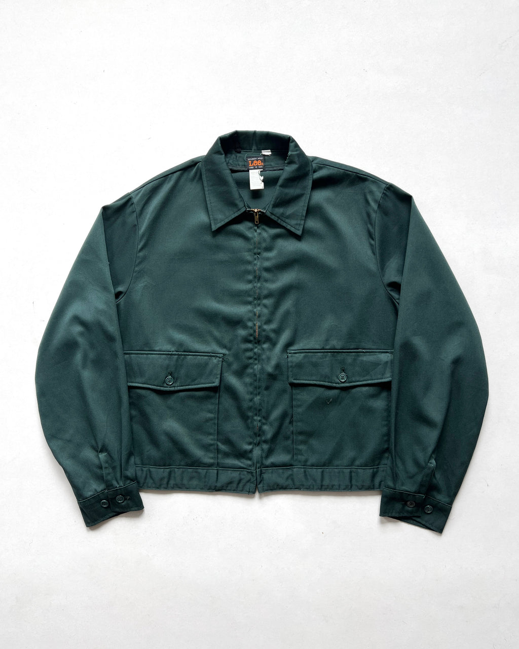 1960S LEE PERMANENT PRESS DOUBLE POCKET WORK JACKET (XL)