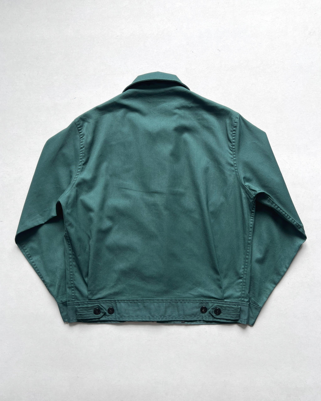 1960S EMERALD GREEN DOUBLE WORK JACKET (L)