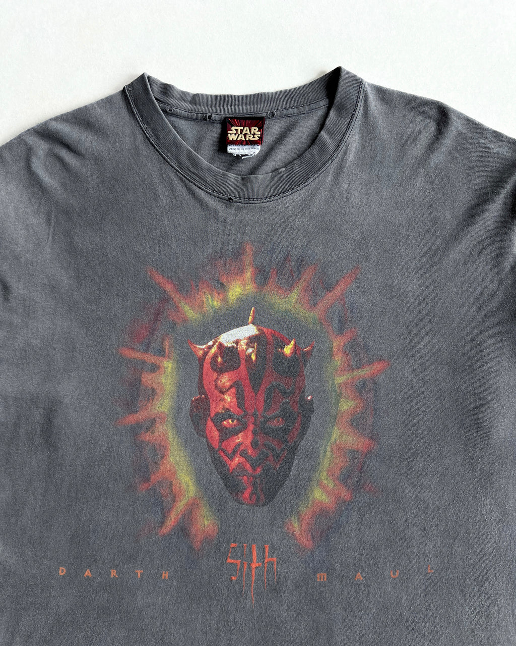 2000S FADED STAR WARS DARTH MAUL TEE (XL)