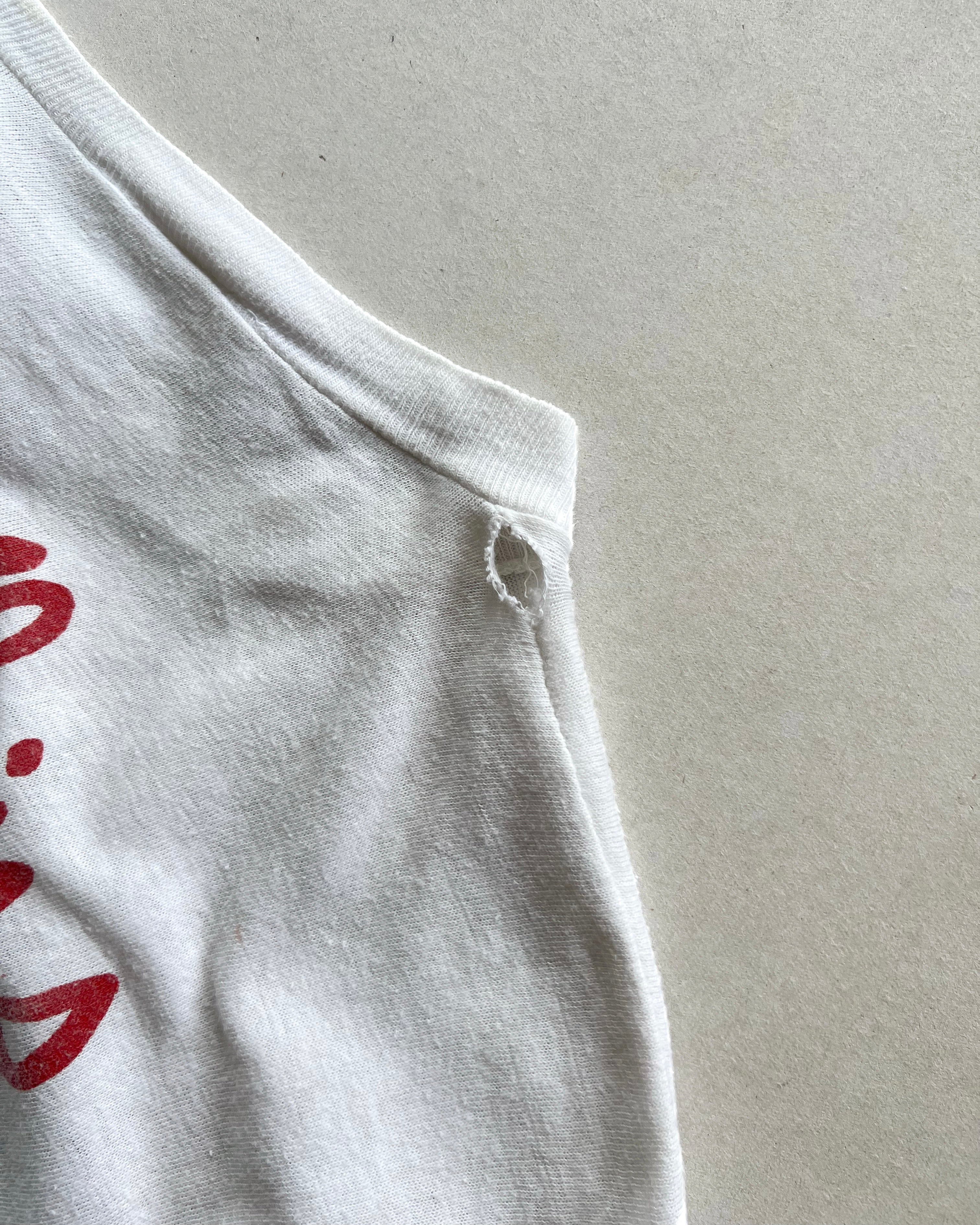 1985 PHIL COLLINS 'NO JACKET REQUIRED' TOUR TEE (M)