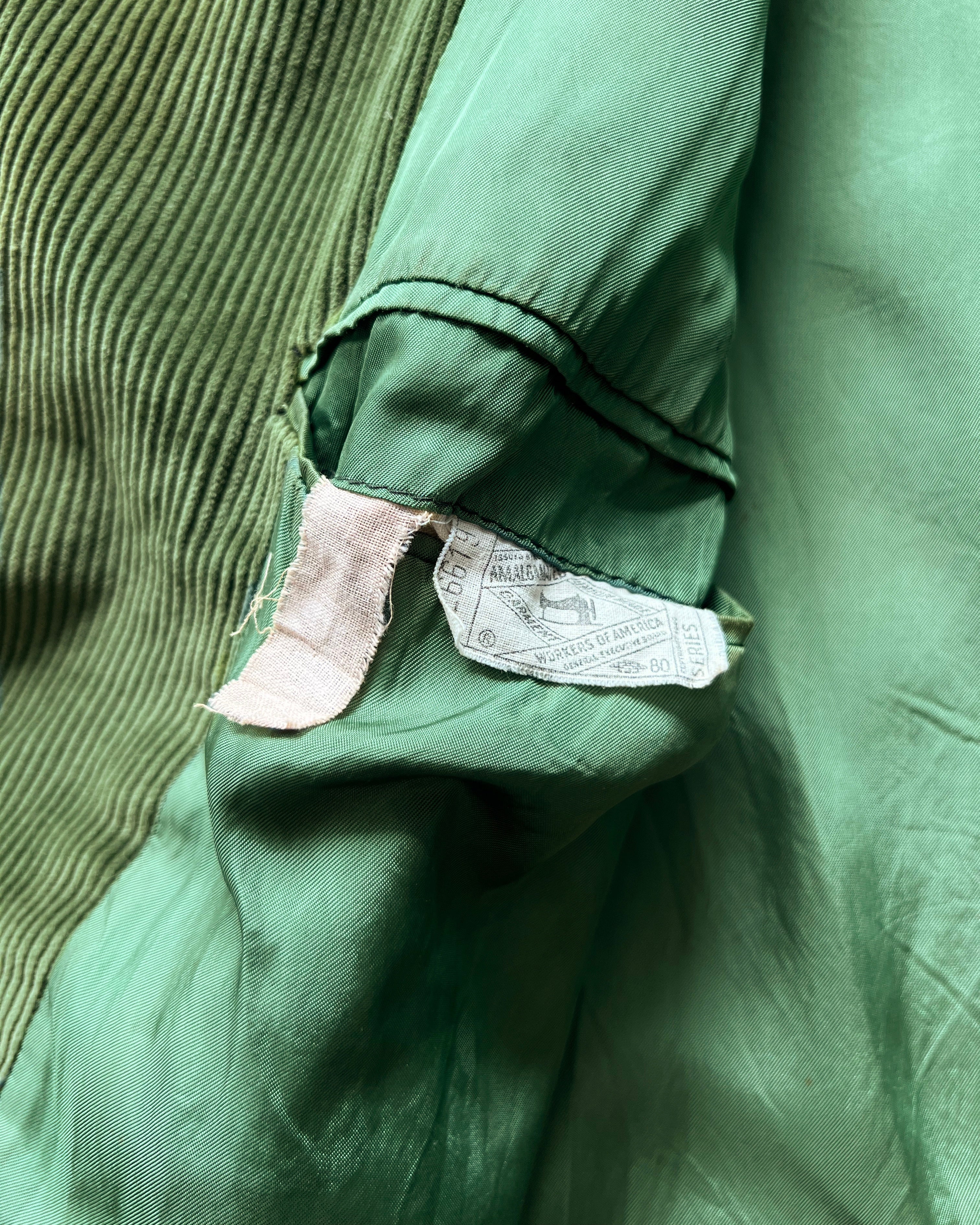 1950S BROOKS BROTHERS UNIVERISTY SHOP CORDUROY BLAZER (M)