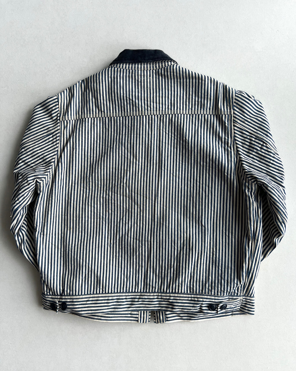 1960S WORKROOM HICKORY WORK JACKET (L)