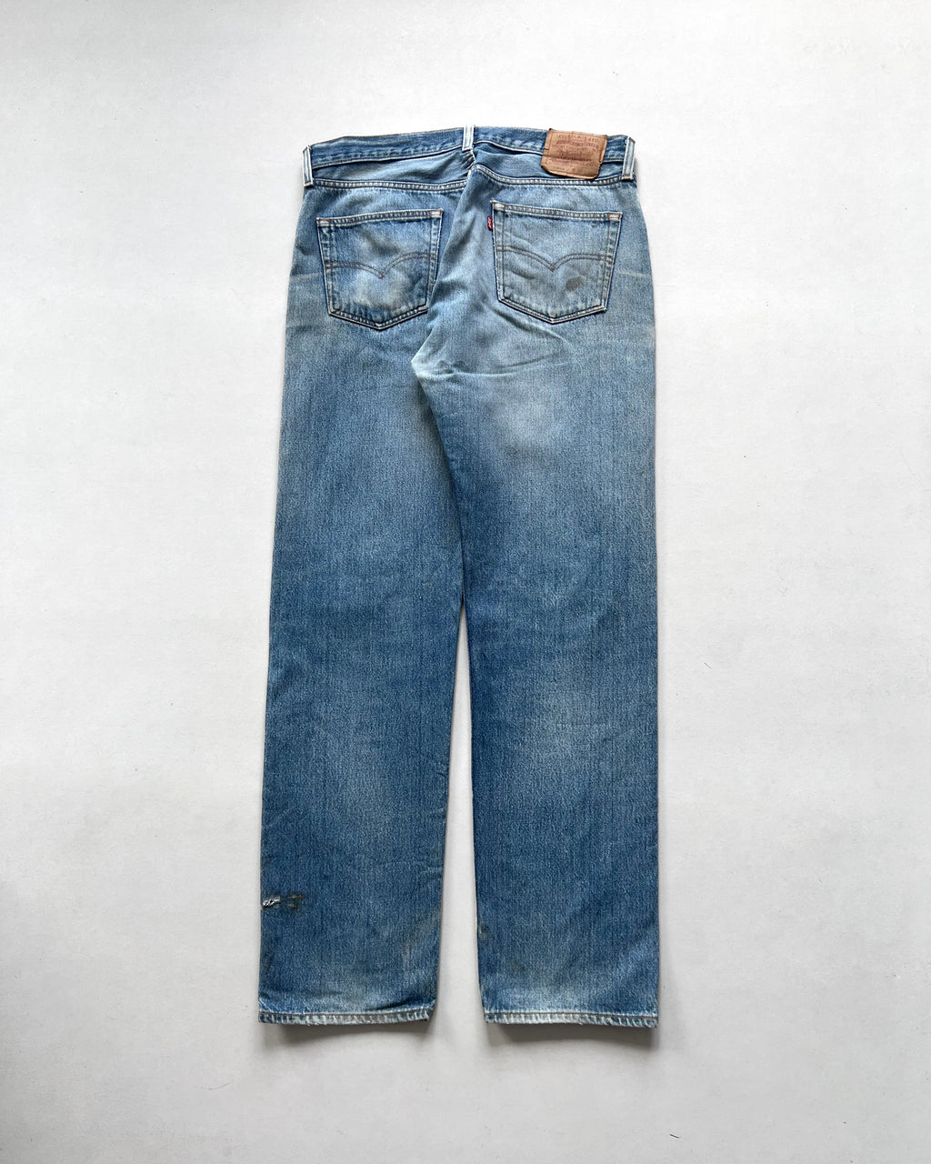 1990S FADED WASHED LEVI'S 501 JEANS (35)
