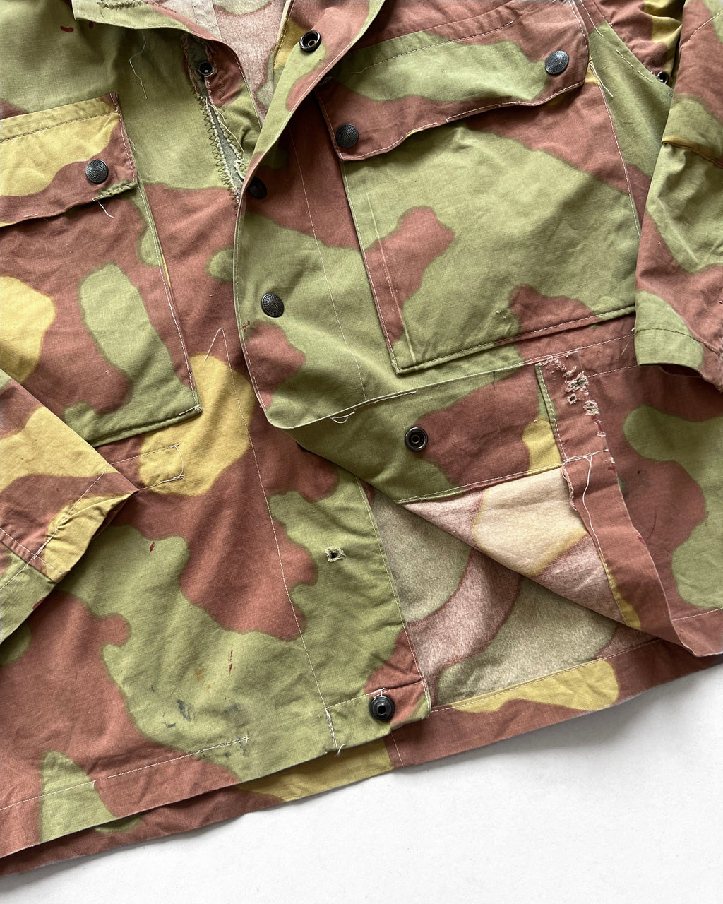 1960S ITALIAN ARMY SAN MARCO CAMOUFLAGE JACKET (L)