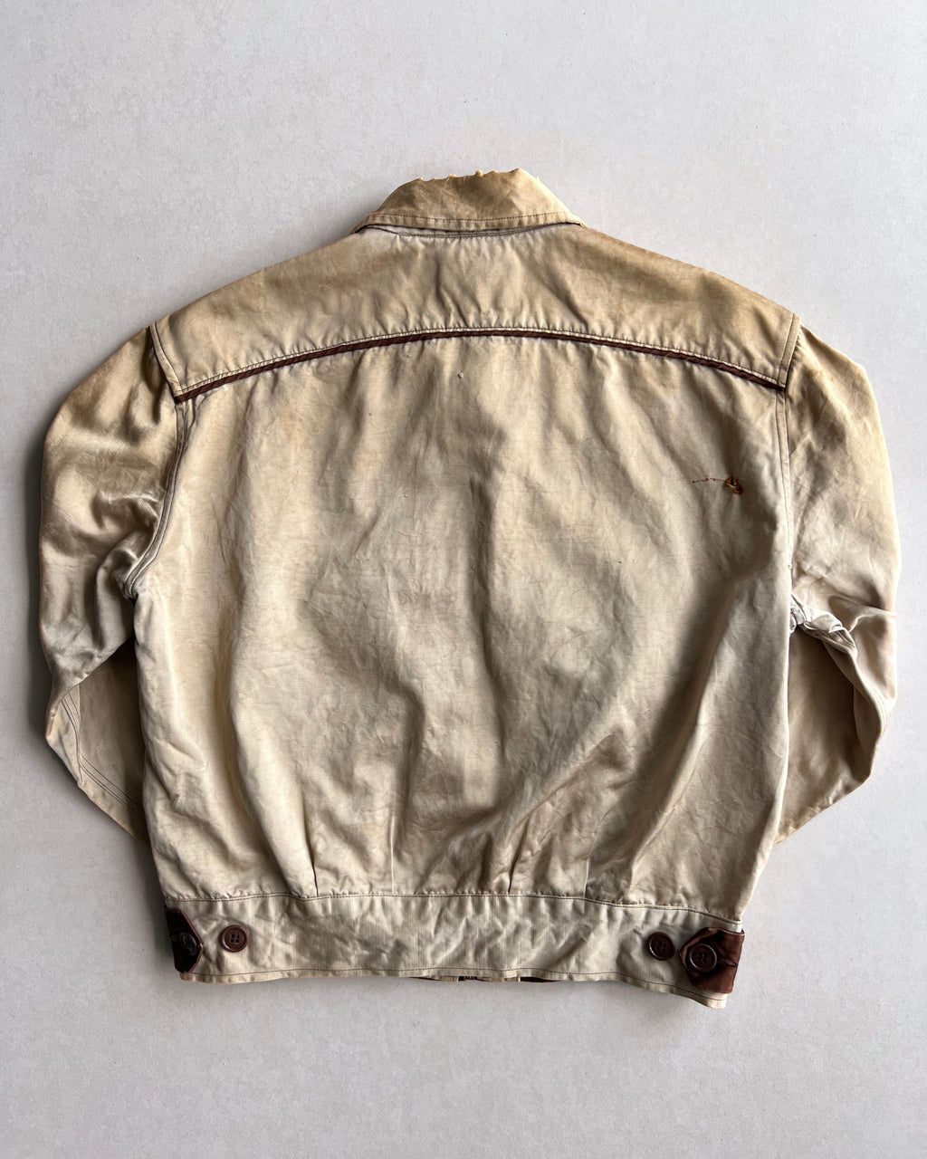 1930S/1940S PACIFIC TRIAL WESTERN ZIP-UP JACKET (L)