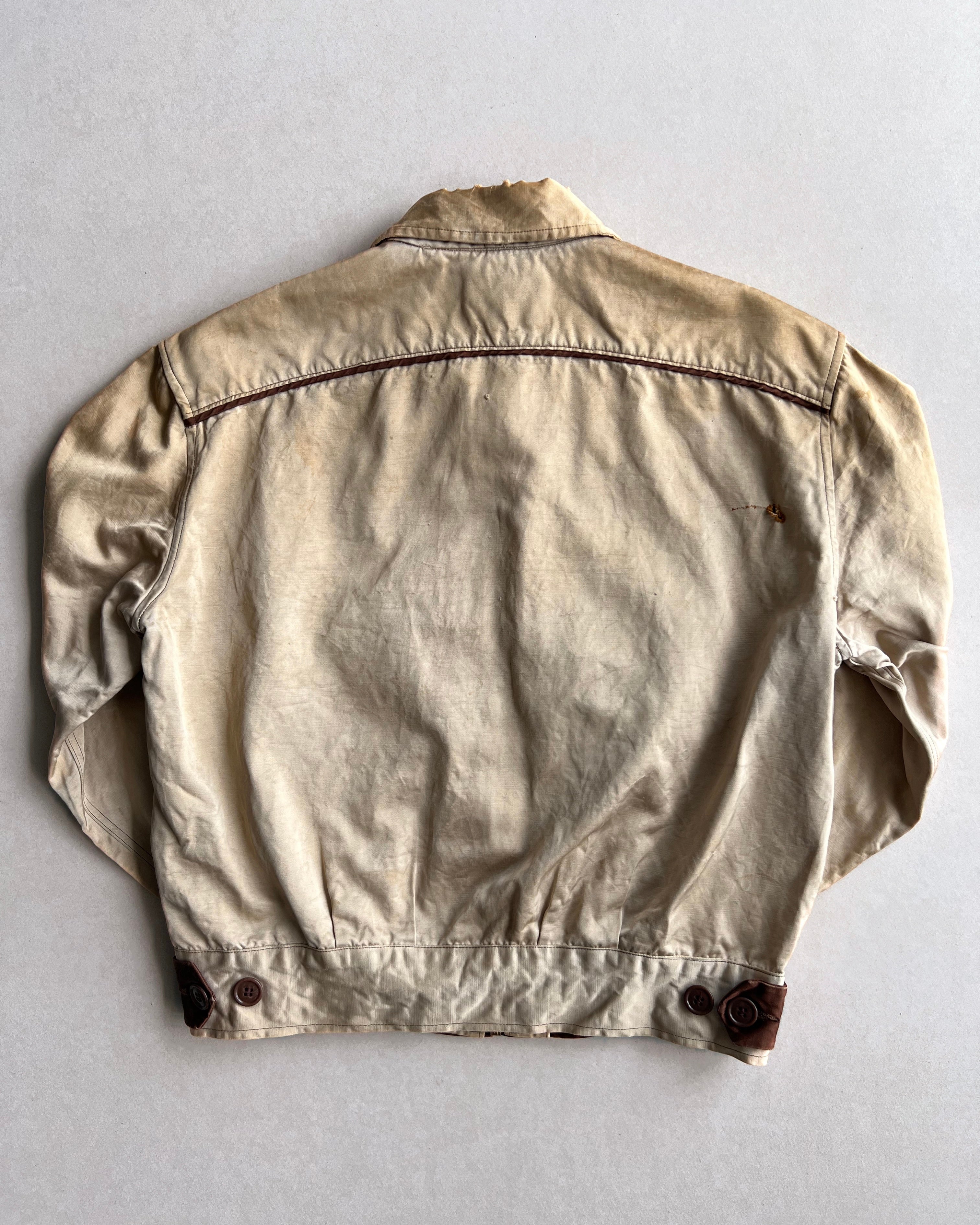 1930S/1940S PACIFIC TRIAL WESTERN ZIP-UP JACKET (L)