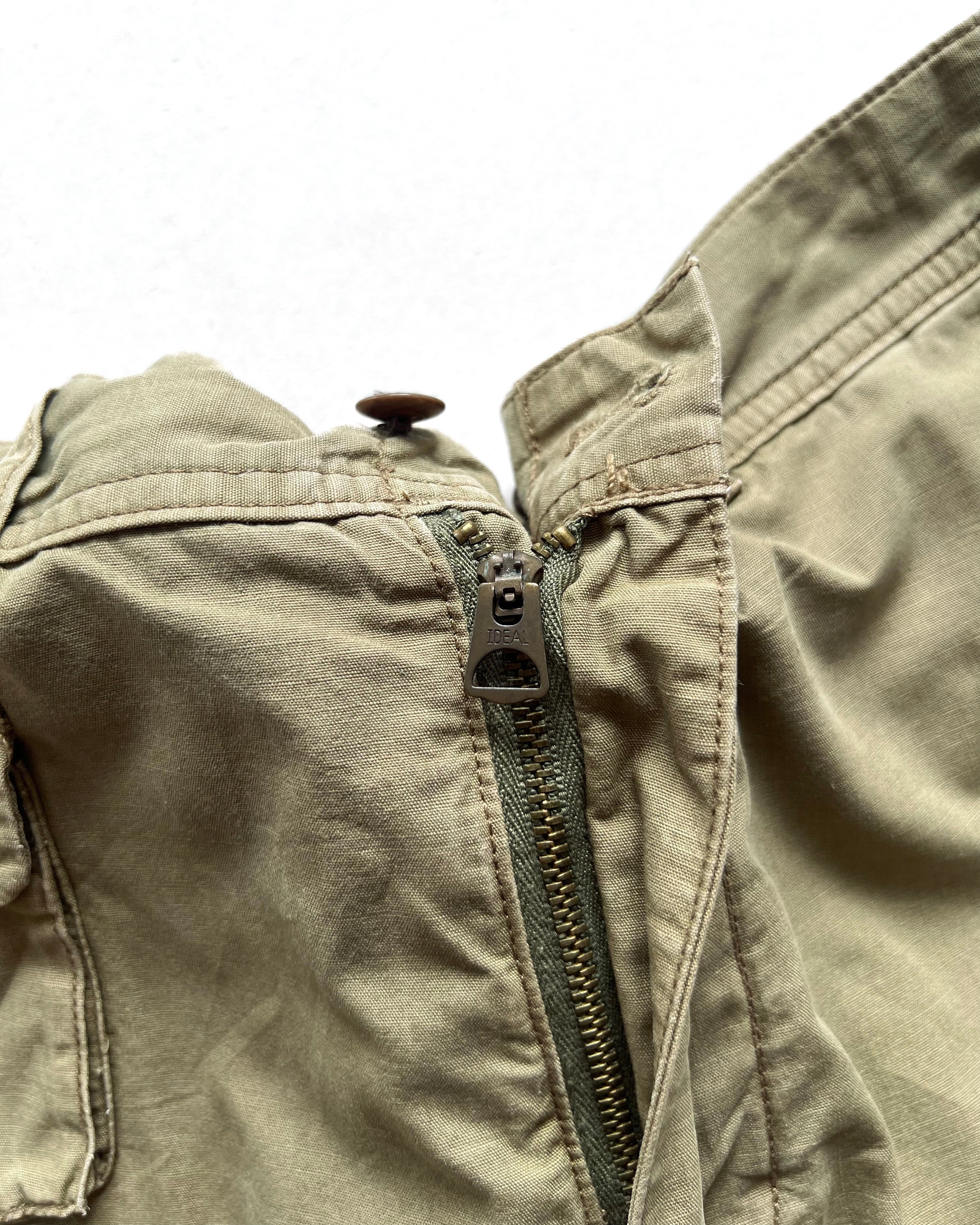 1990S RALPH LAUREN MULTI-POCKETS CARGO SHORTS (33)