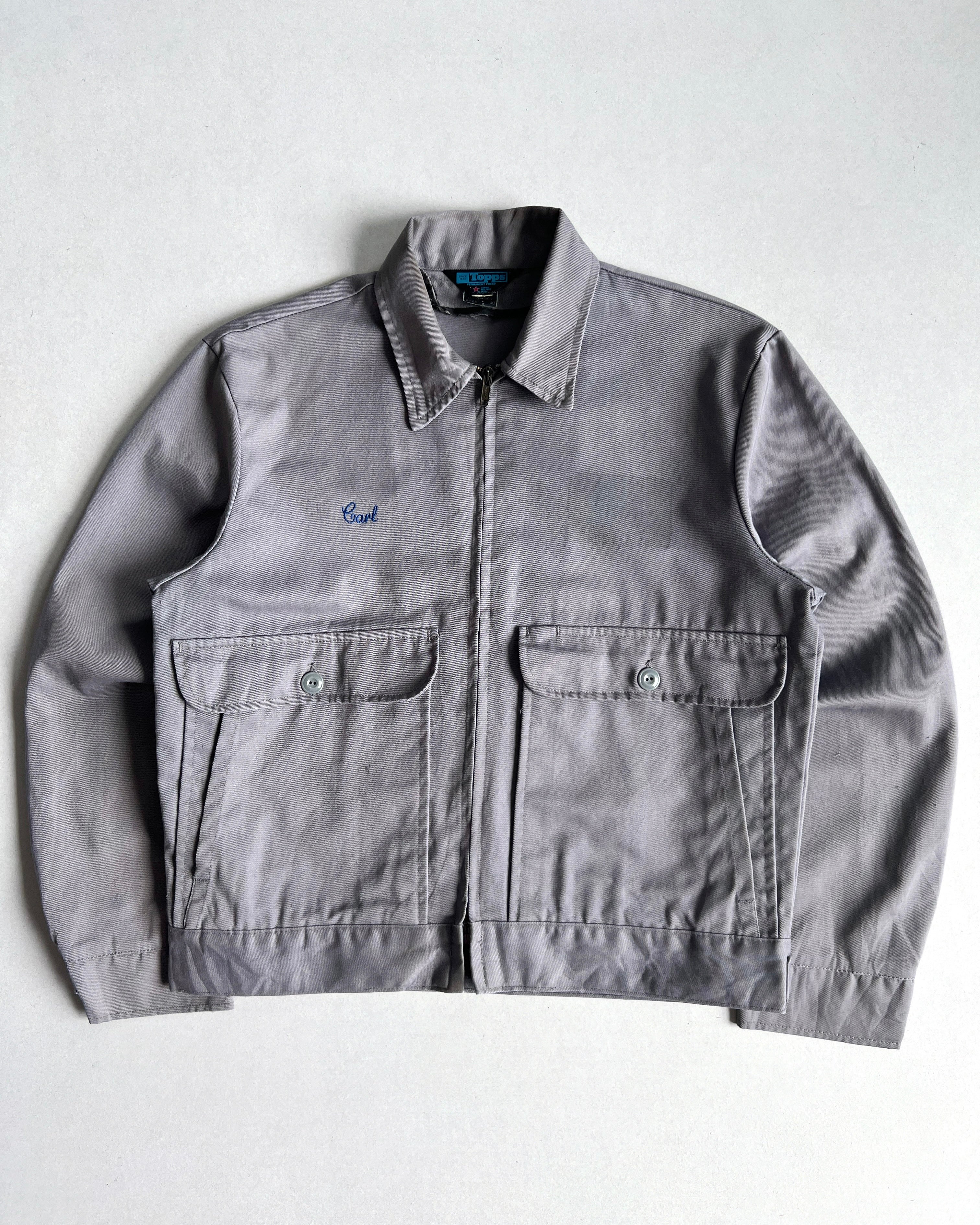 1980S TOPPS DOUBLE POCKET WORK JACKET (M)