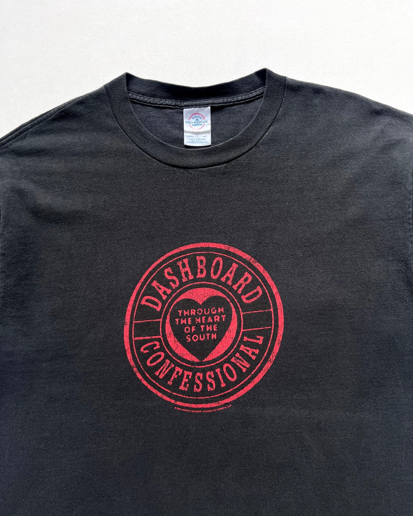 2000S 'DASHBOARD CONFESSIONAL' ROCK TEE (L)