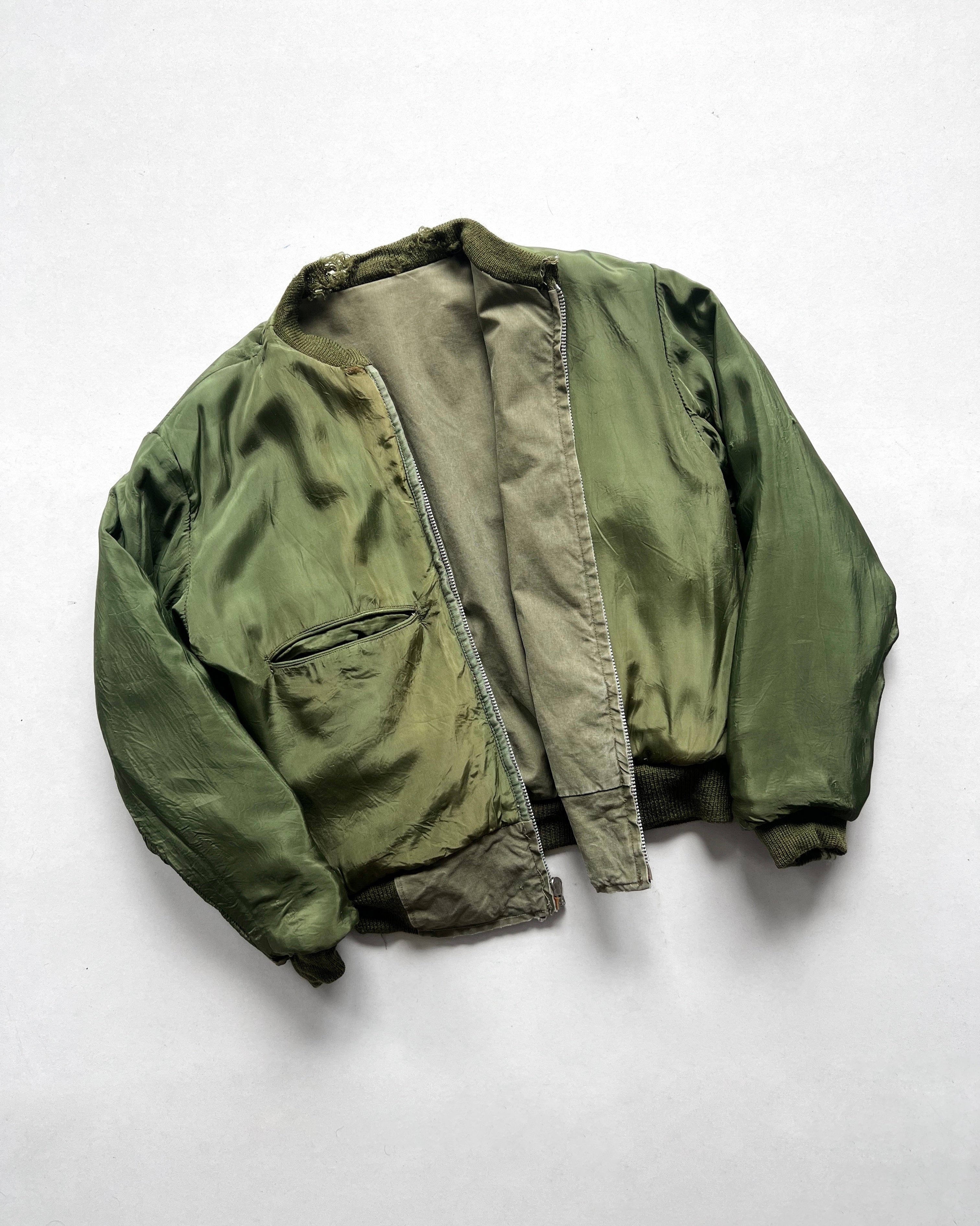 1950S GERMAN MULTI-POCKETS MILITARY JACKET (L)