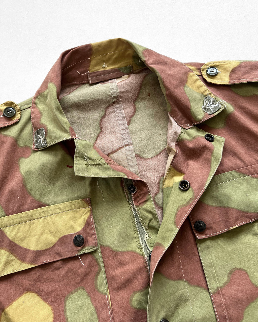 1960S ITALIAN ARMY SAN MARCO CAMOUFLAGE JACKET (L)