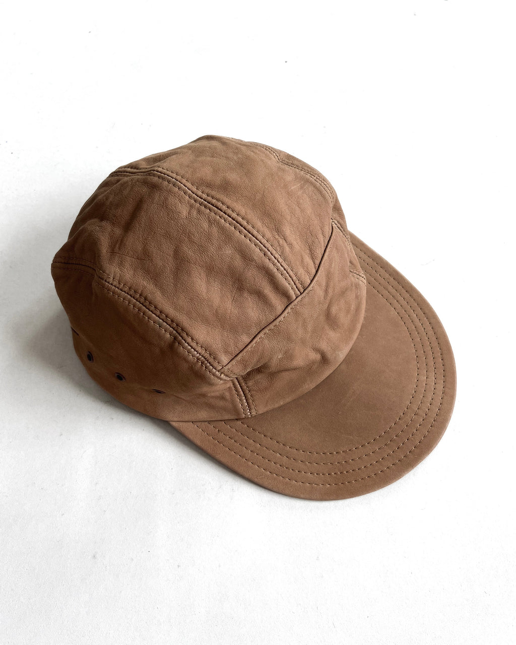 1980S L.L BEAN SUEDE LEATHER CAP (L/XL)