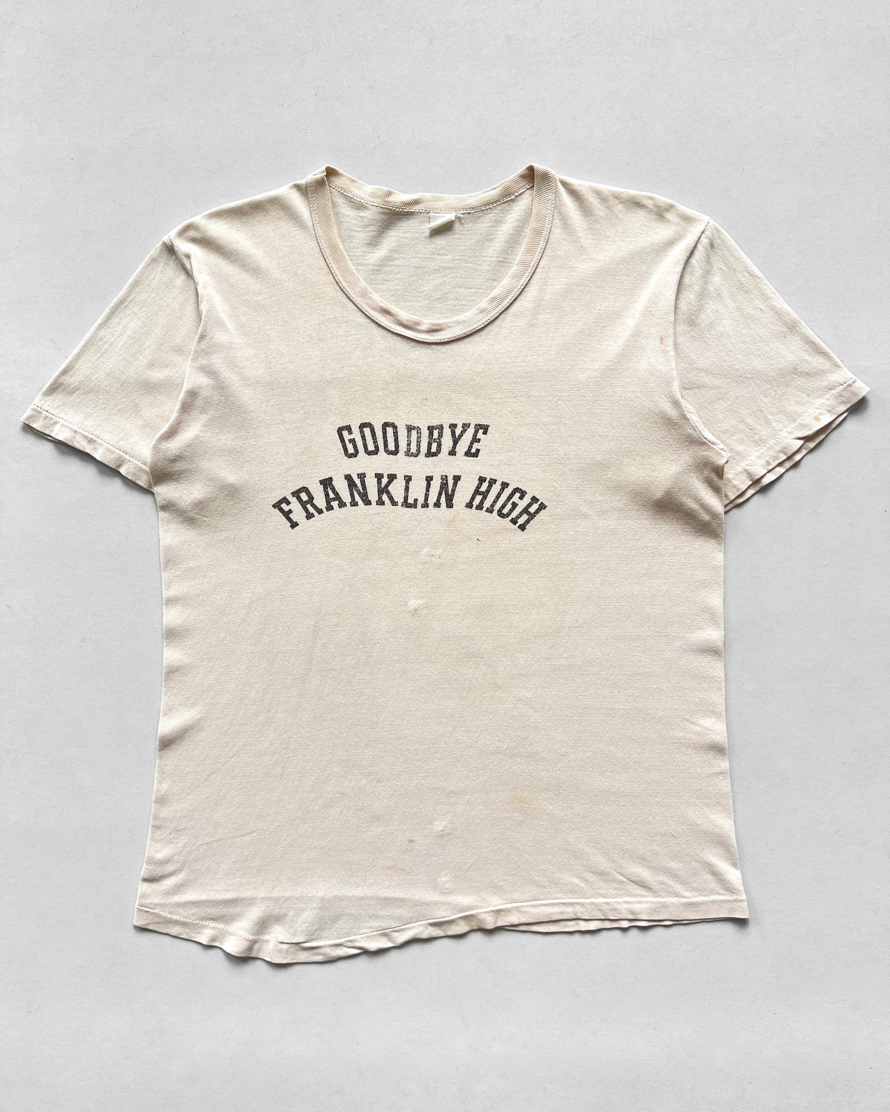 1960S 'GOODBYE FRANKLIN HIGH' SINGLE STITCH TEE (M)