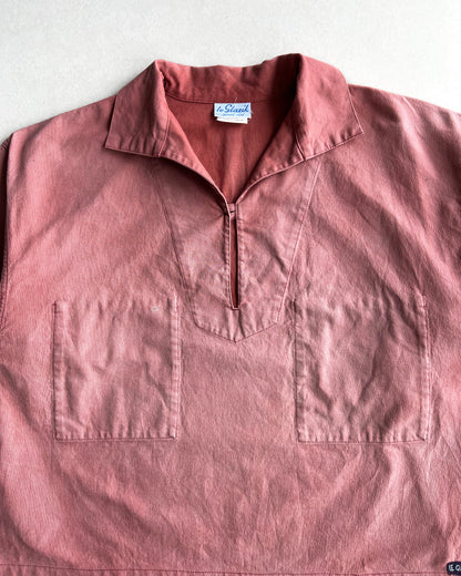 1970S SUN FADED LE GLAZIK FISHERMEN SMOCK (XL)