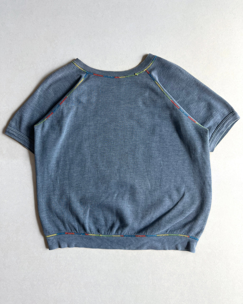 1970S JC PENNEY RAGLAN SHORT SLEEVES SWEATSHIRT (XL)
