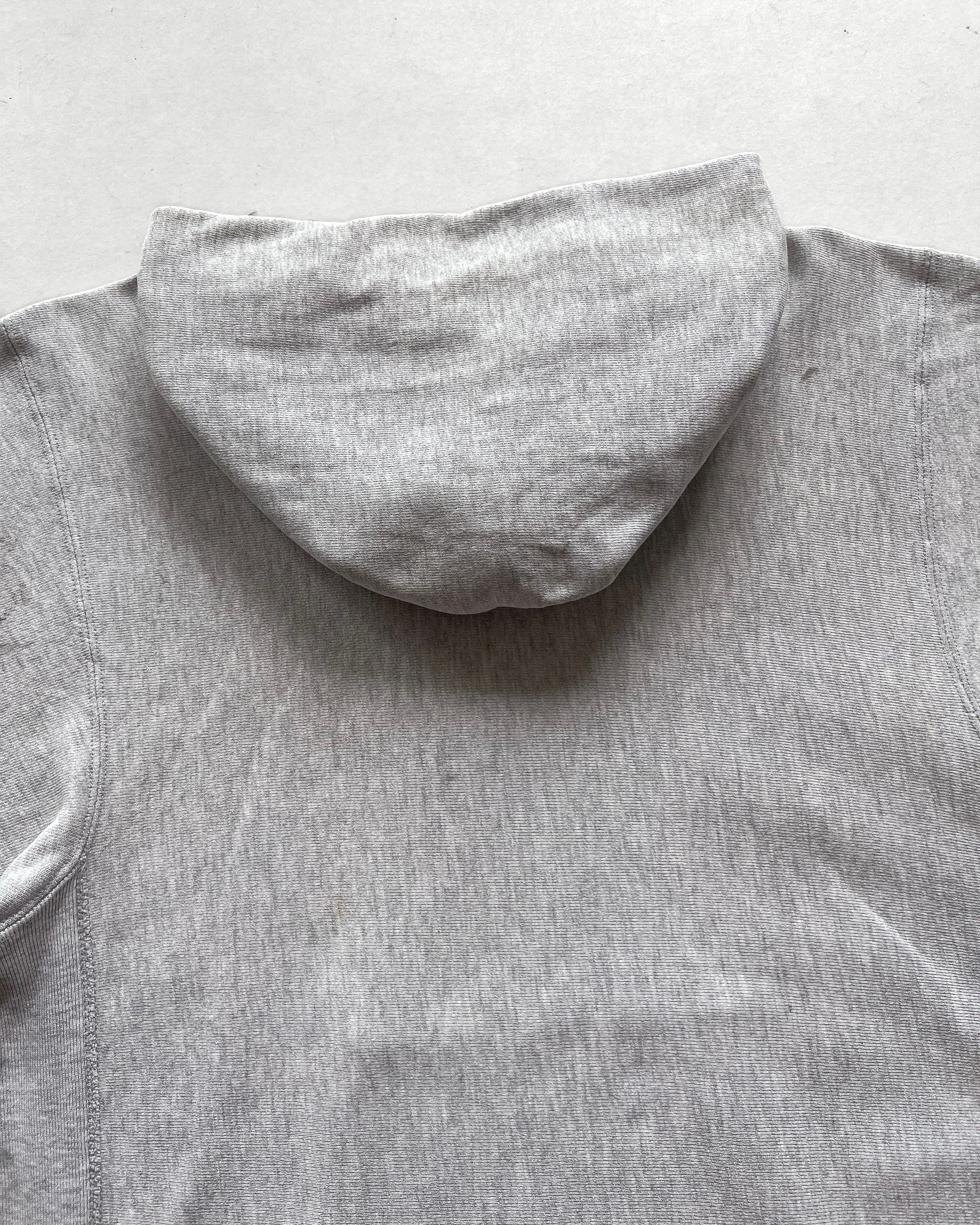 1990S CHAMPION 'GOVERNOR DUMMER ACADEMY' REVERSE WEAVE HOODIE (L)