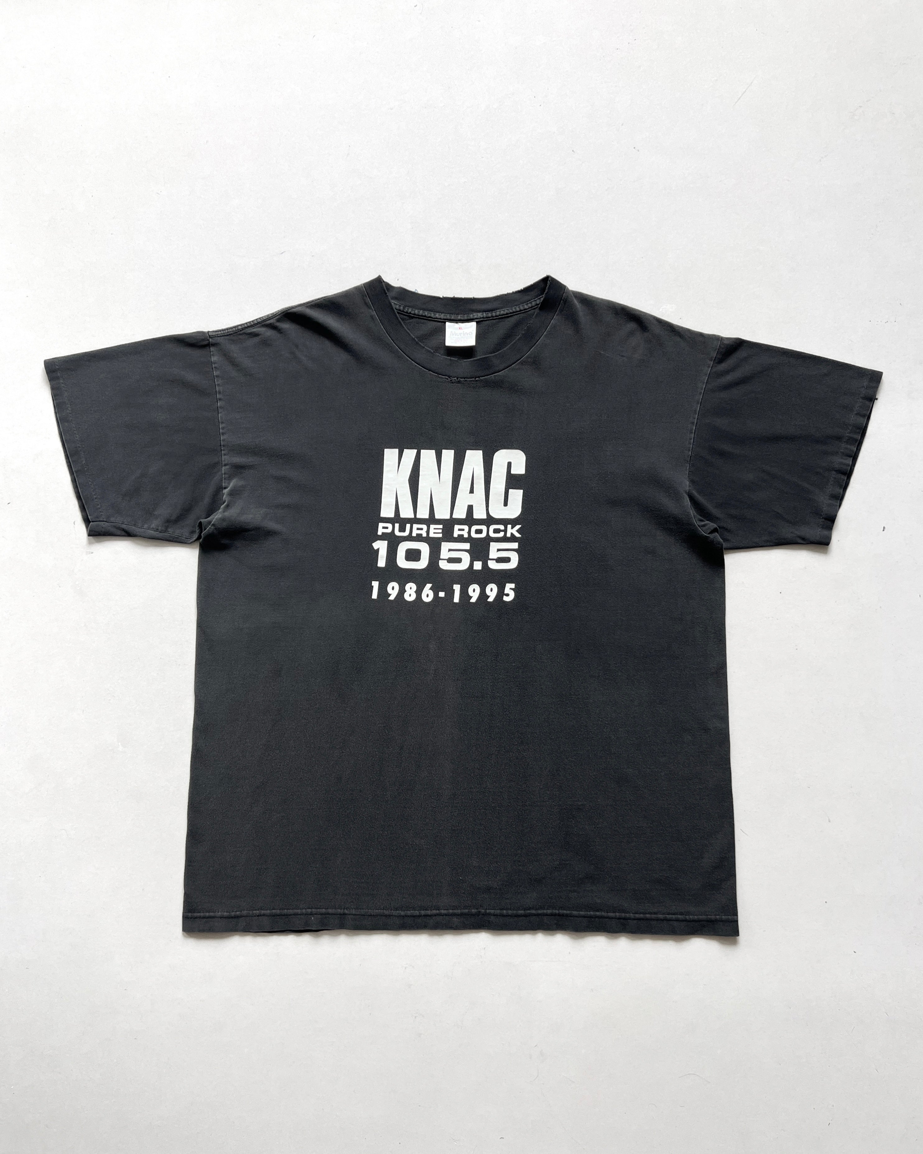 1990S 'KNAC PURE ROCK 105.5' RADIO TEE (XL)