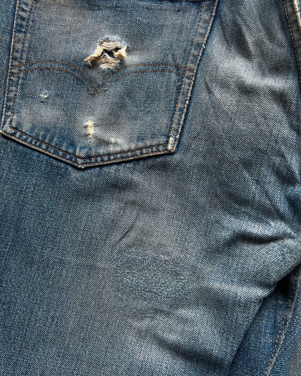 1960S LEVI'S BIG E 501 SELVEDGE JEANS (34)