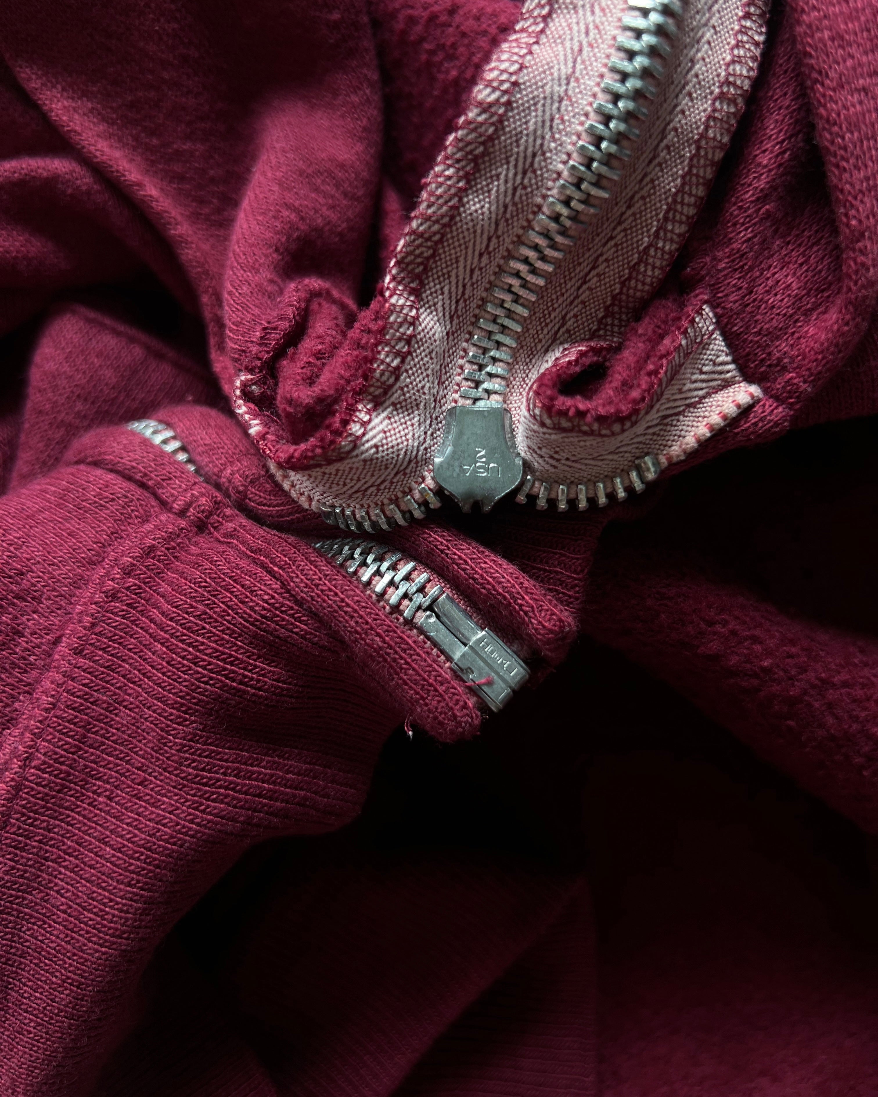 1970S 'CAL POLY UNIVERSITY' ZIP-UP HOODIE (M)
