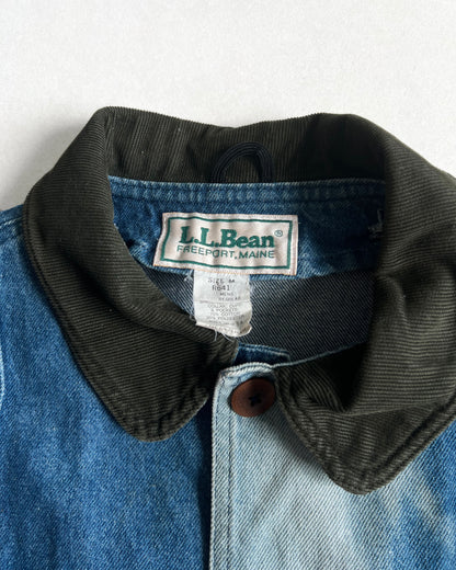 1970S SUN FADED L.L BEAN DENIM FIELD JACKET (M)