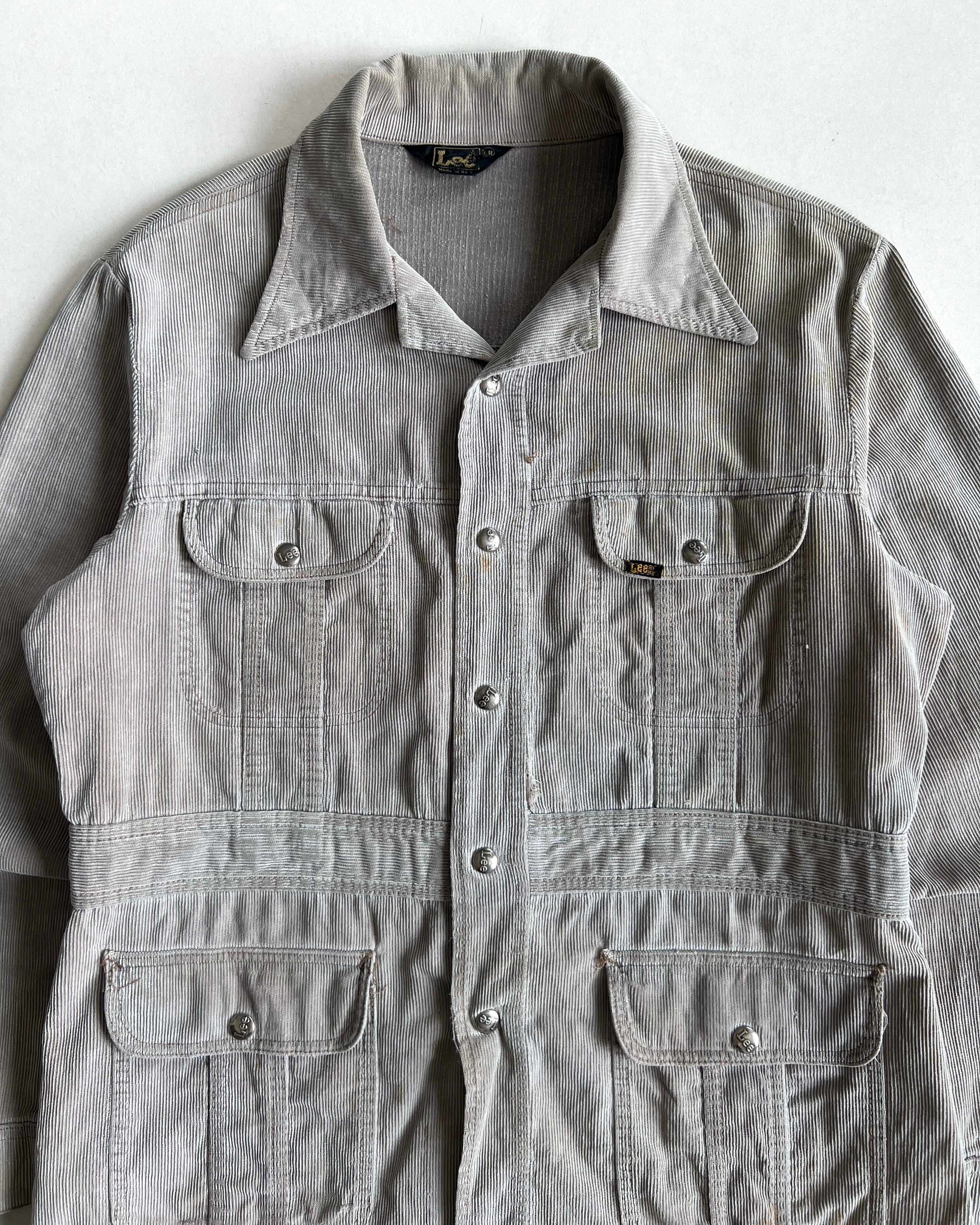 1970S CORDUROY LEE WESTERN JACKET (L)