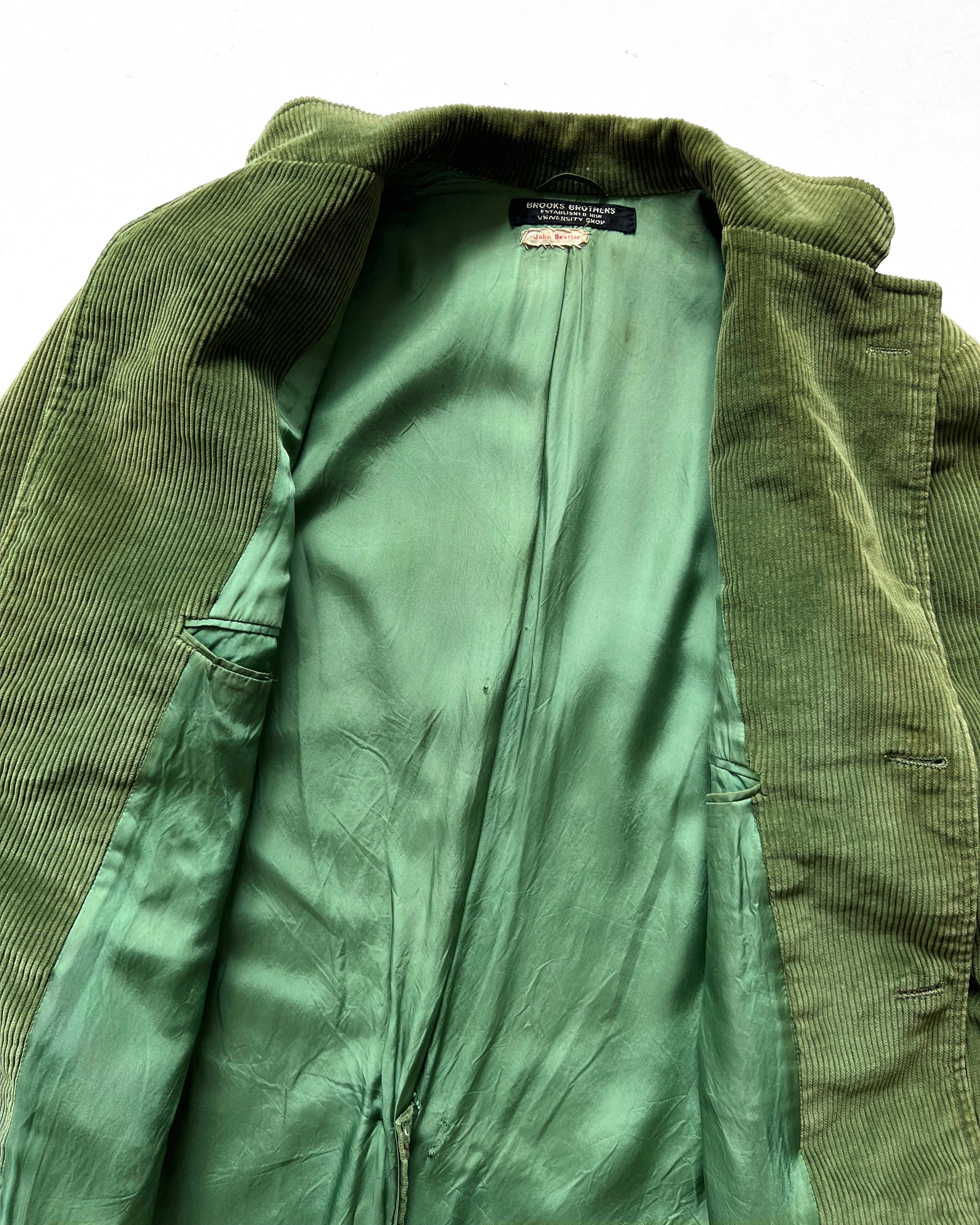 1950S BROOKS BROTHERS UNIVERISTY SHOP CORDUROY BLAZER (M)