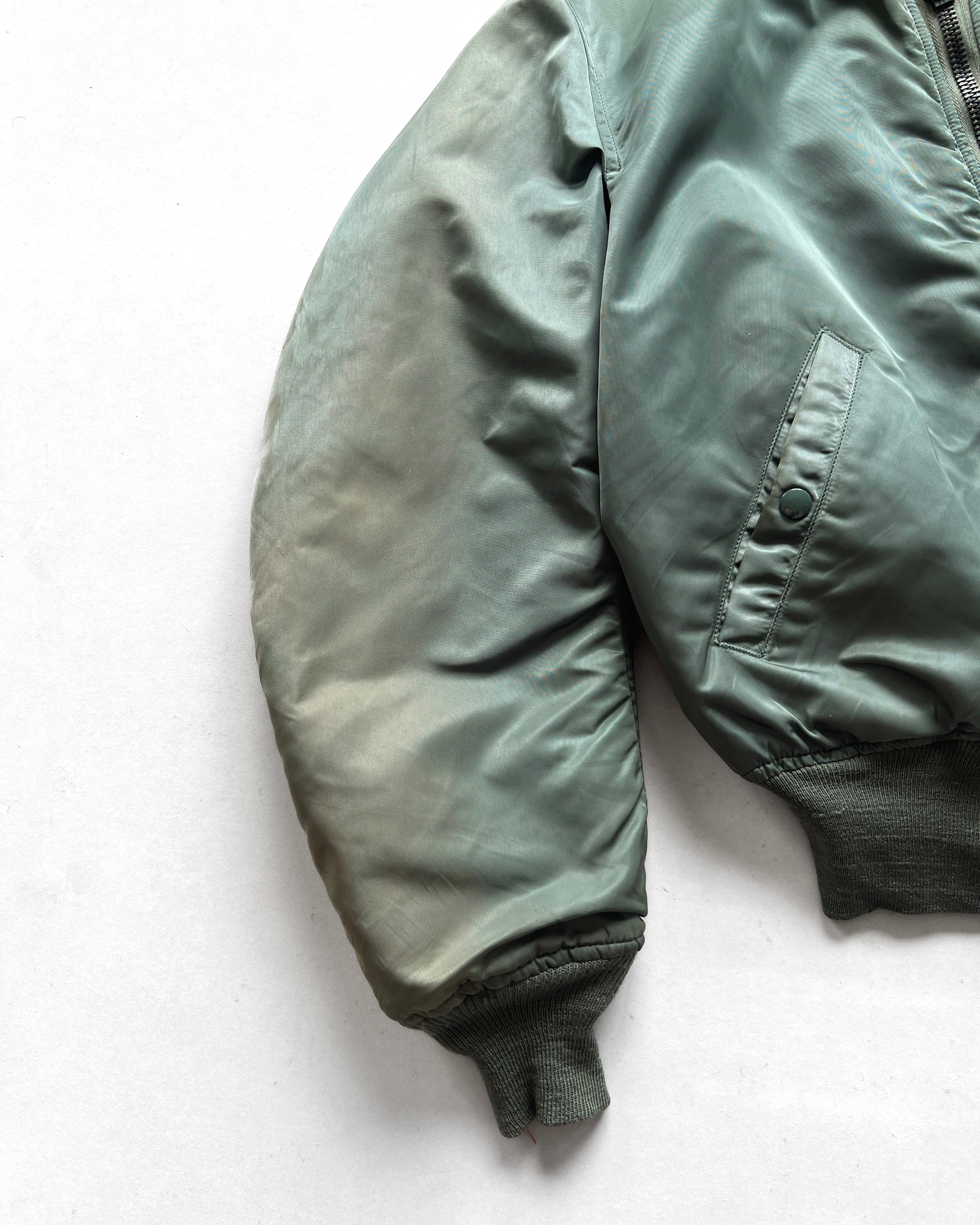 1980S ALPHA INDUSTRIES USAF MA-1 BOMBER (L)