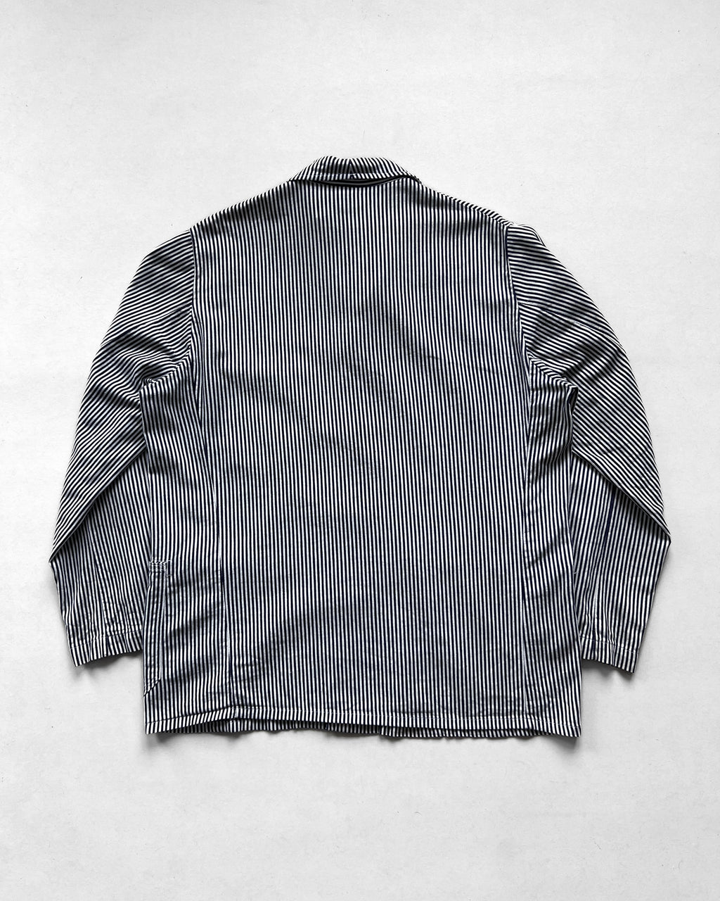 1970S GERMAN HICKORY WORK CHORE JACKET (L)