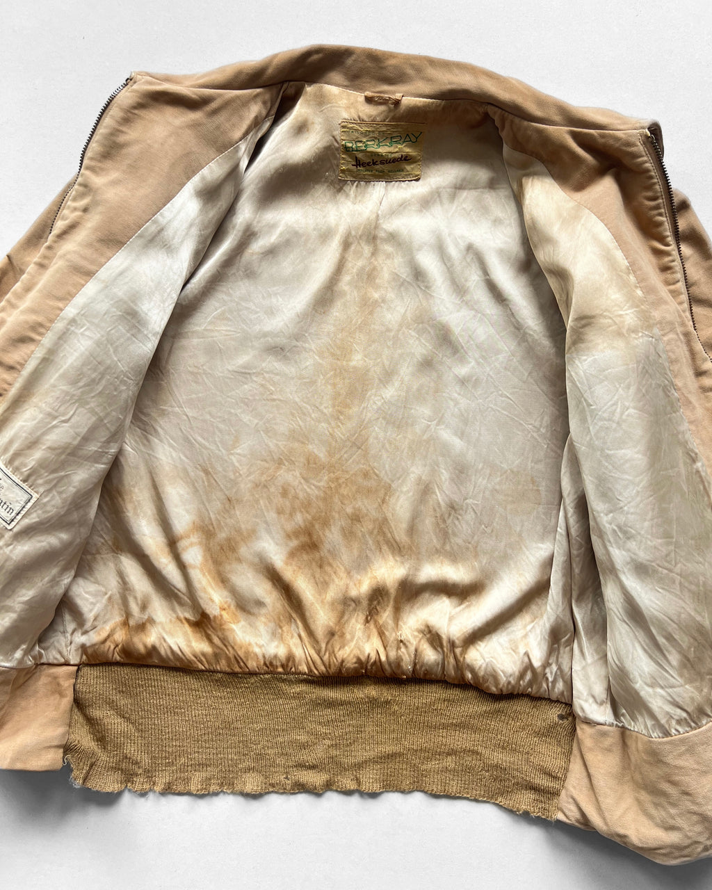1950S BERKRAY HEEKSUEDE RICKY JACKET (L)