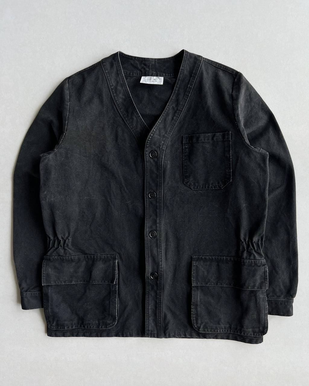 1986 BLACK EUROPE WORK CHORE JACKET (M)