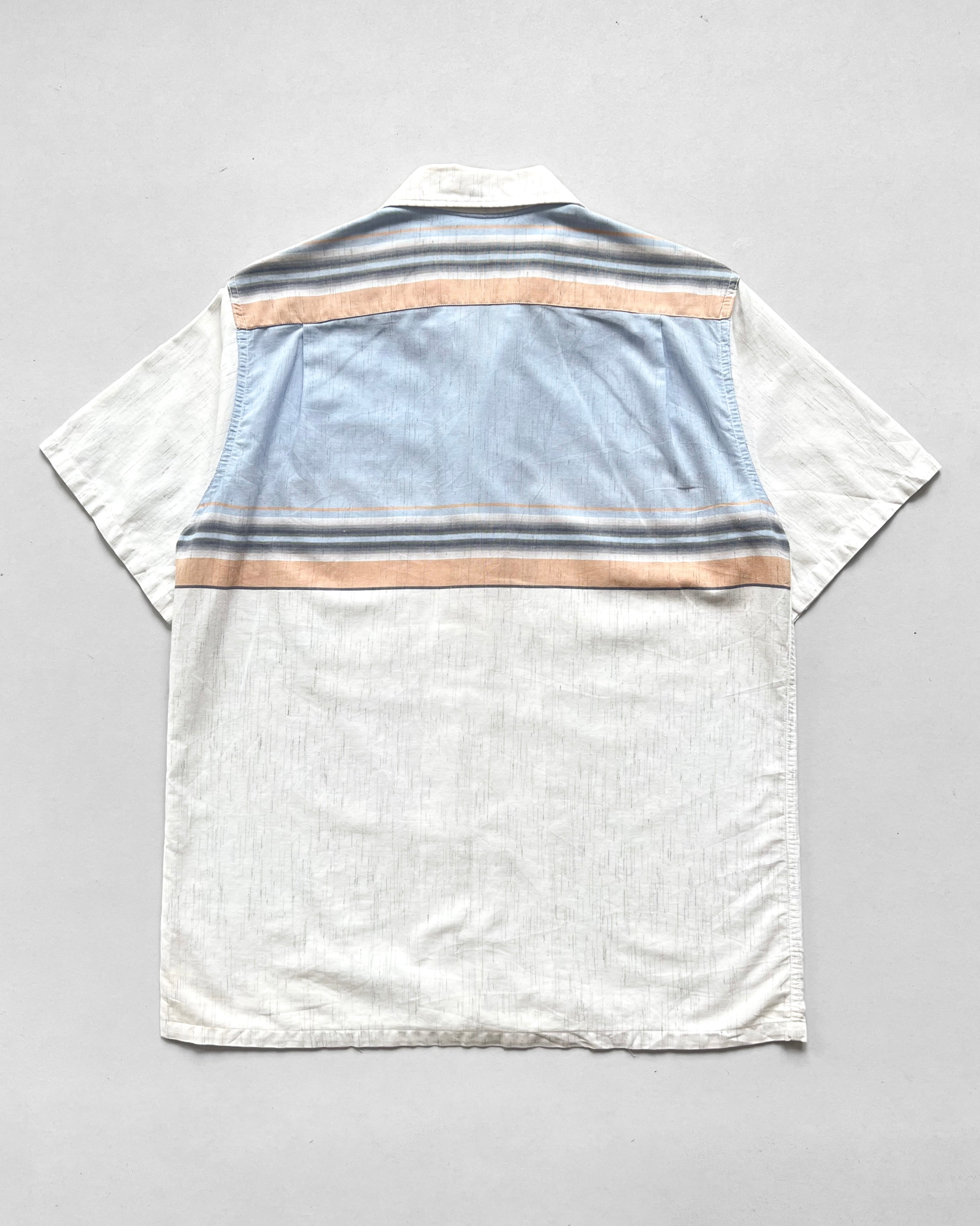 1950S PENNEY'S TOWNCRAFT LOOP COLLAR SHIRT (M)