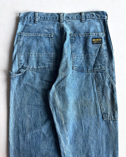 1970S OSHKOSH DENIM CARPENTER PANTS (32)