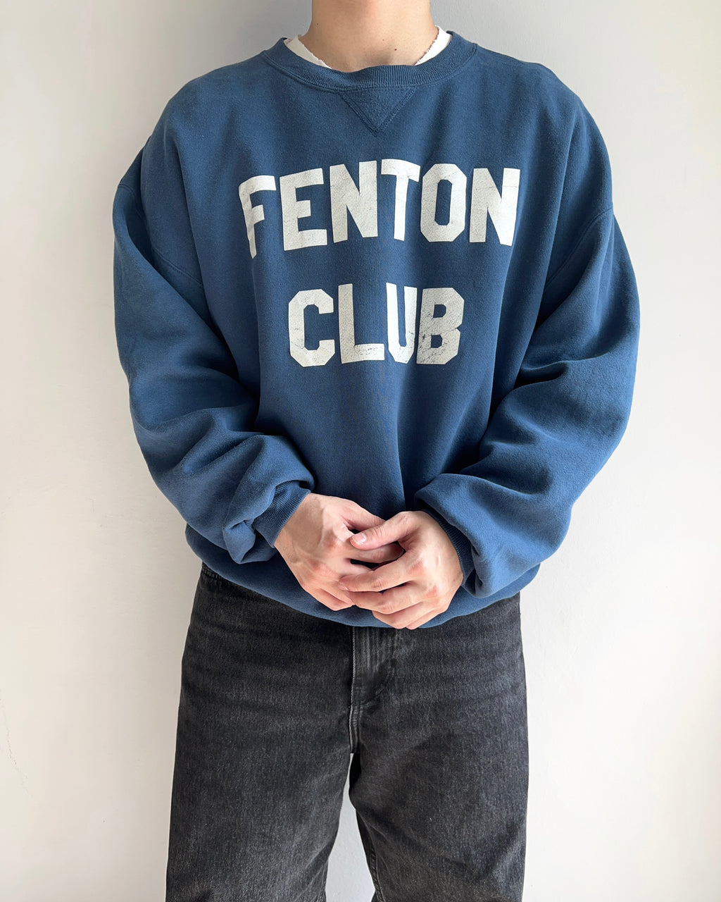 1990S RUSSELL 'FENTON CLUB' SWEATSHIRT (XXL)