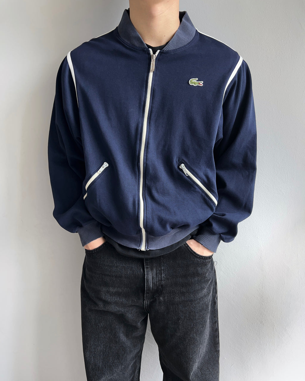 1980S LACOSTE ZIP-UP SPORTS JACKET (M/L)