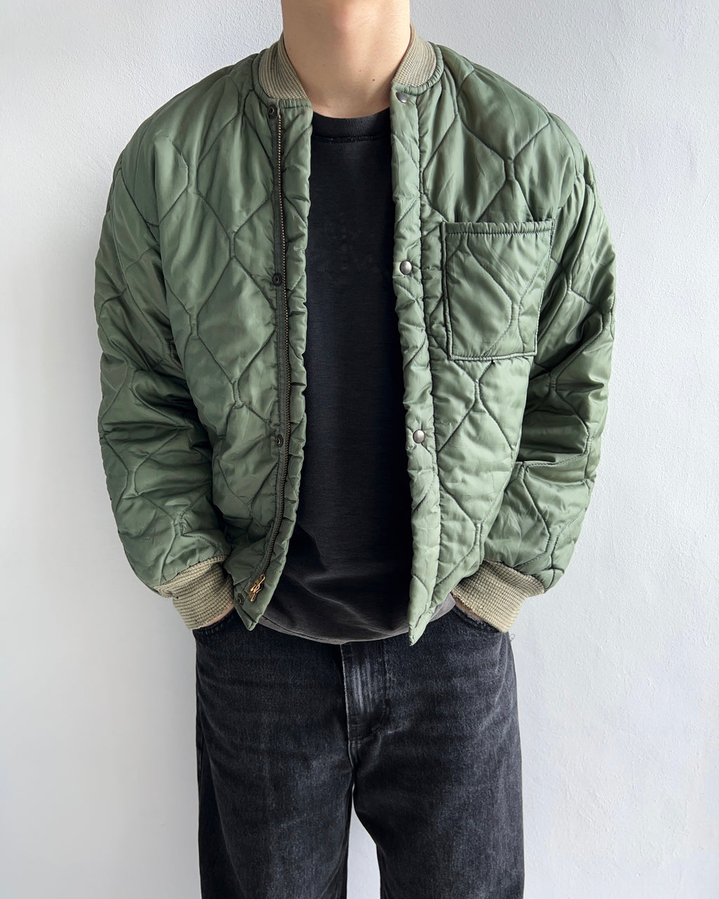 1960S USAF CWU-9/P QUILTED JACKET (S)