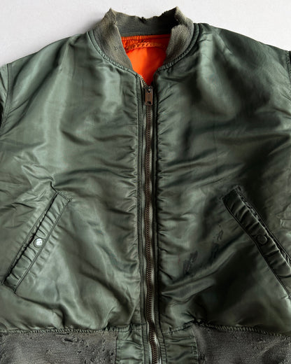 1968 ALPHA INDUSTRIES USAF MA-1 FLIGHT JACKET (M)