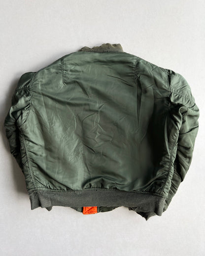 1968 ALPHA INDUSTRIES USAF MA-1 FLIGHT JACKET (M)