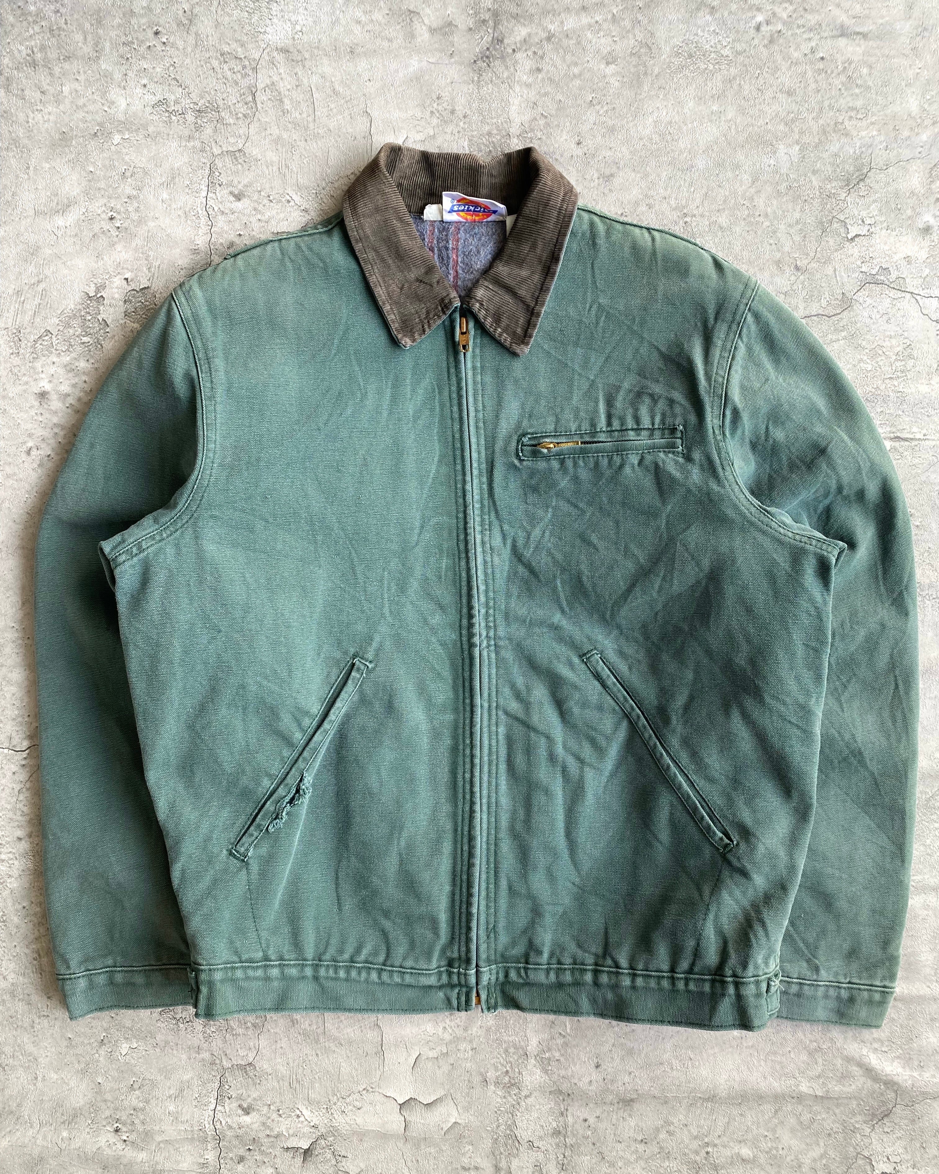 1990S DICKIES CANVAS WORK JACKET (M/L)